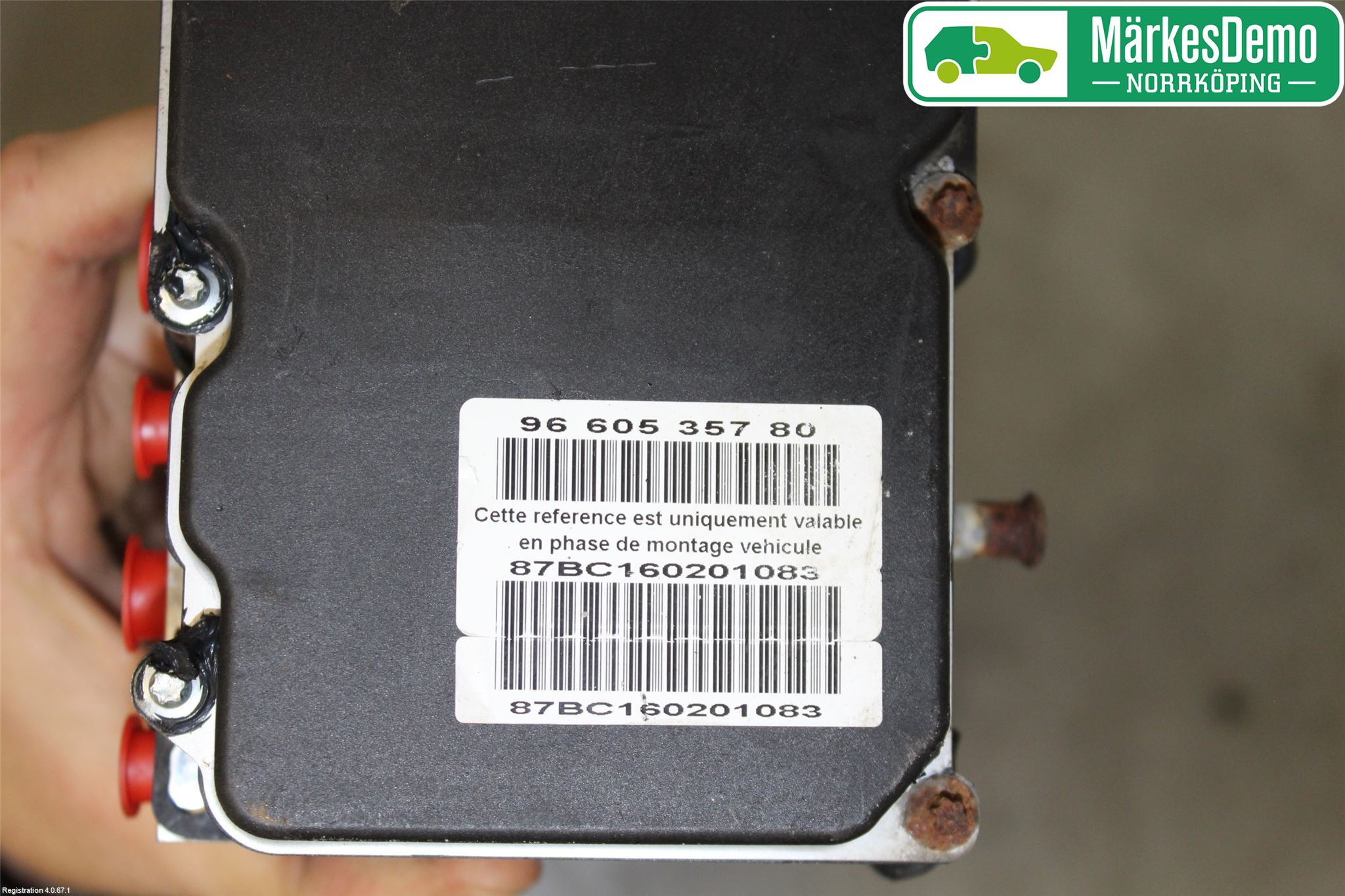 Peugeot 307     05-08 Abs Hydraulaggregat