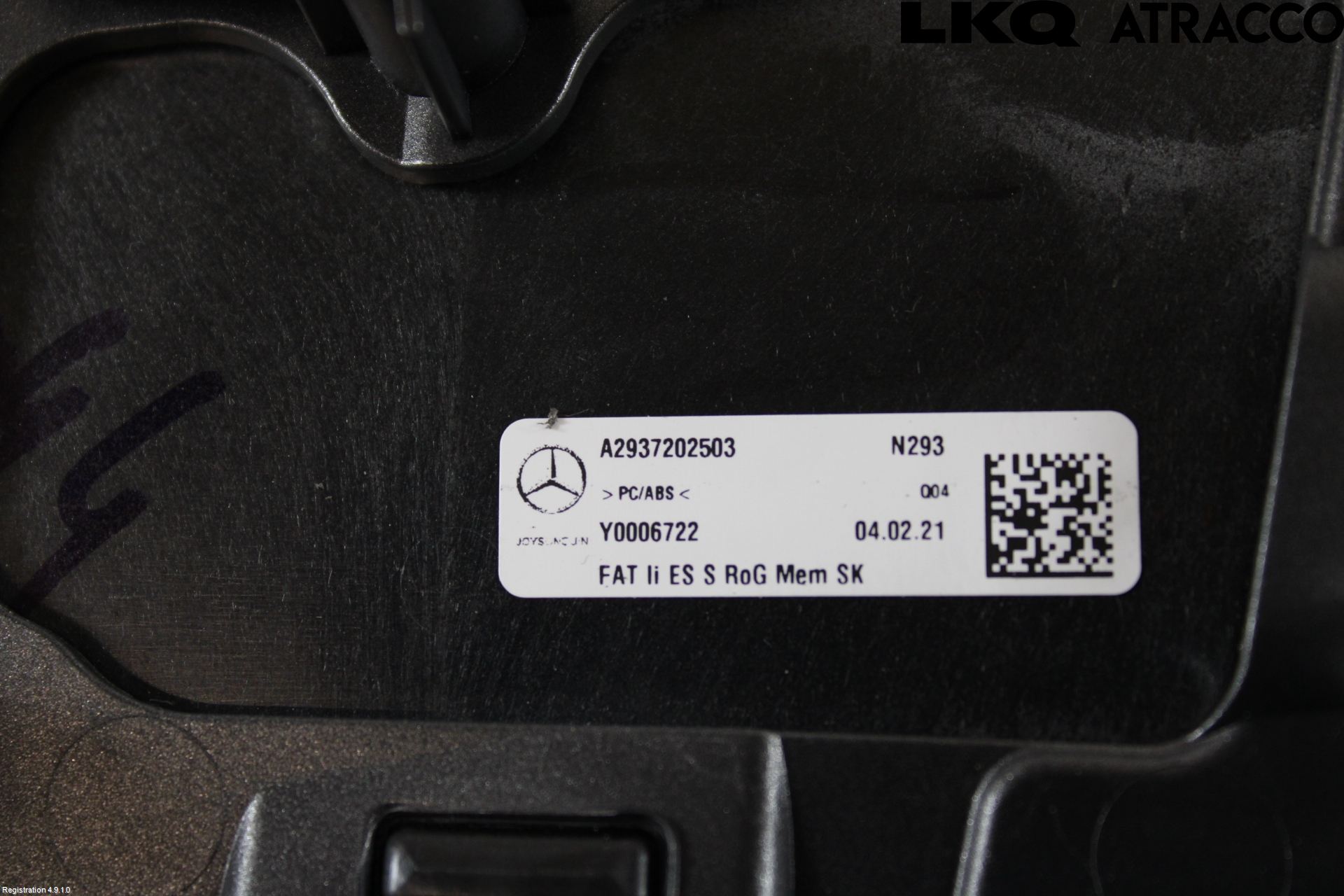 Mercedes-Benz MB EQC (N293) 20- Dörrklädsel Vä