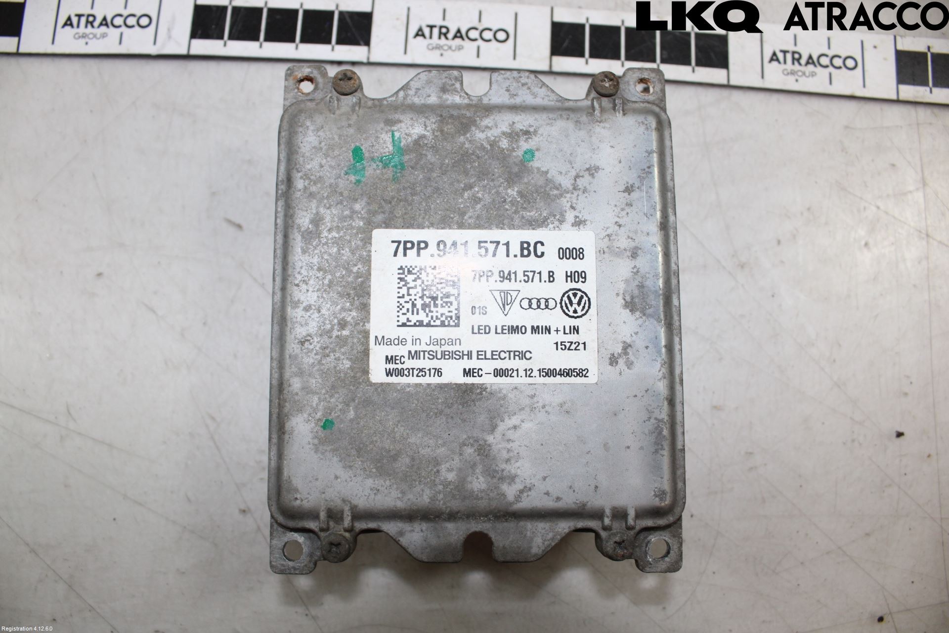 Audi A4/S4 B9 16-19 Styrenhet Strålkastare