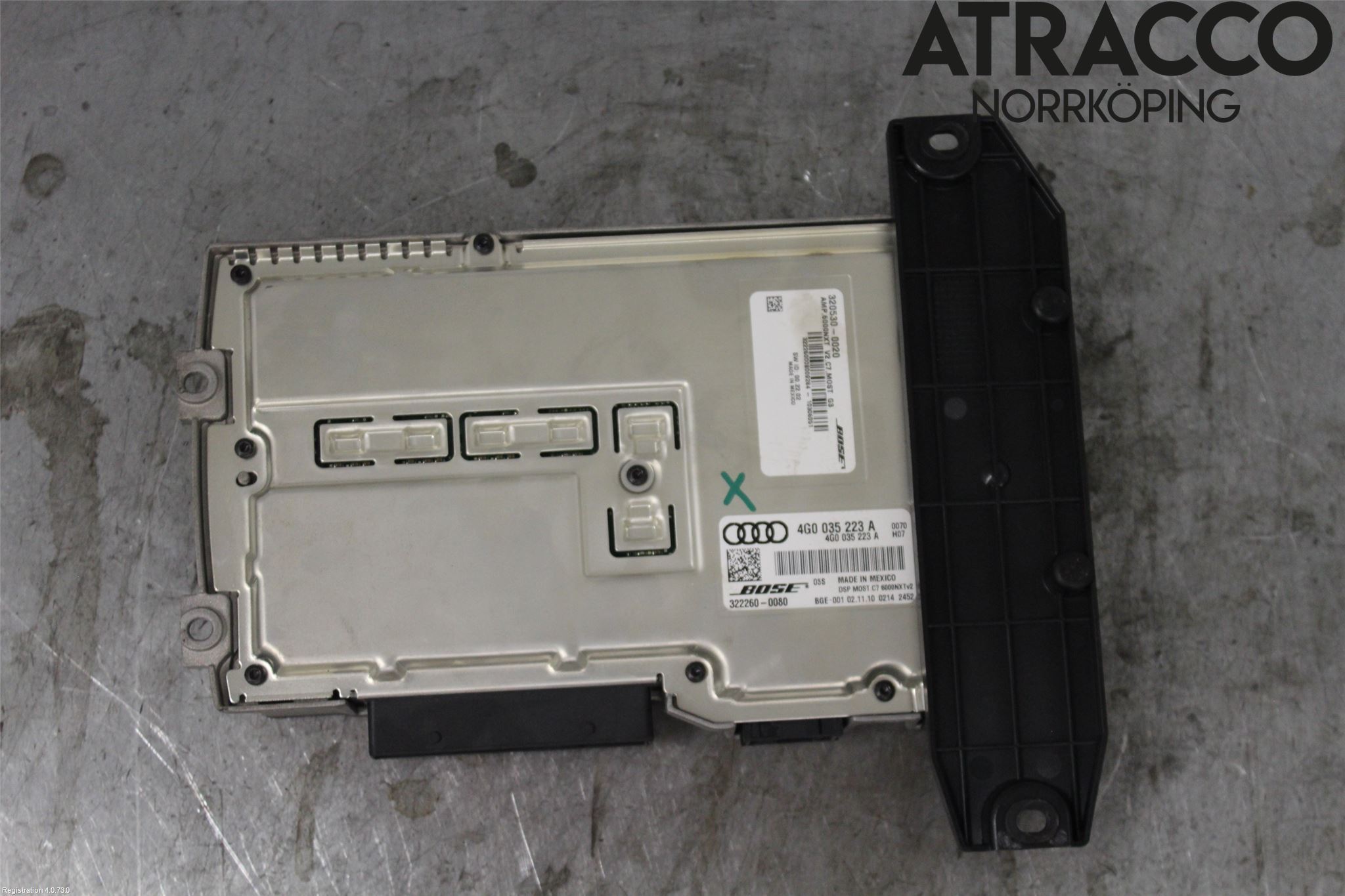 Audi A8/S8 4H 10-17 Radio-Stereo Förstärkare