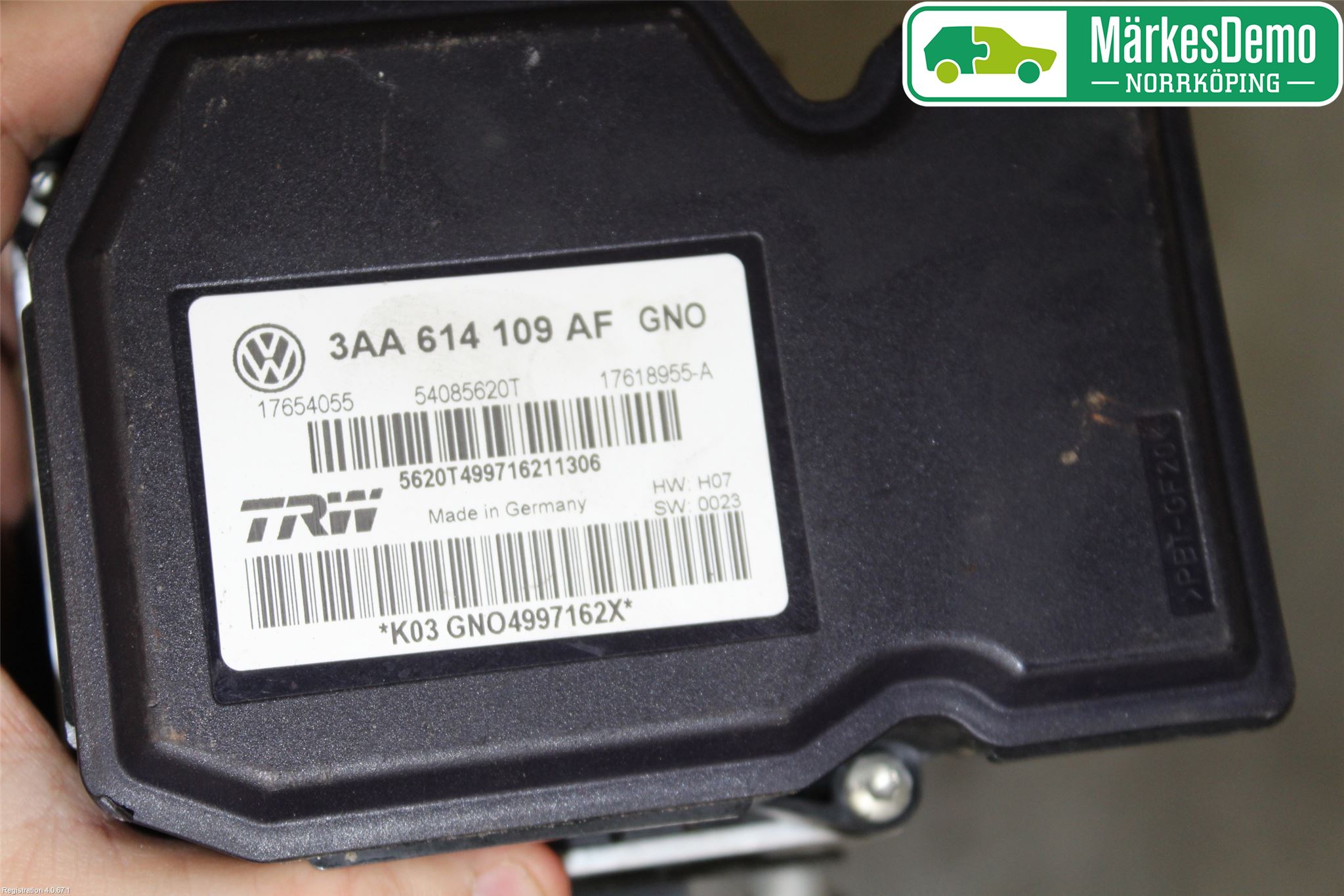 Volkswagen VW PASSAT 11-14 Abs Hydraulaggregat