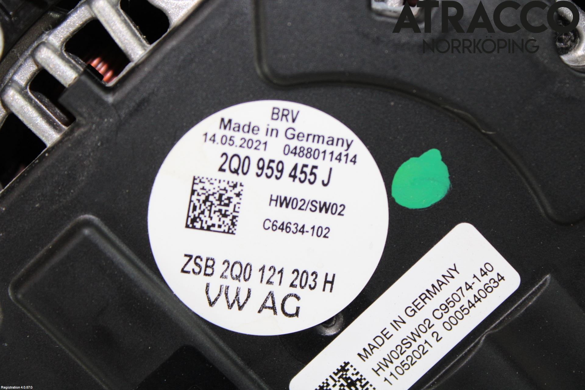 Volkswagen VW T-CROSS 19- Kylfläkt El