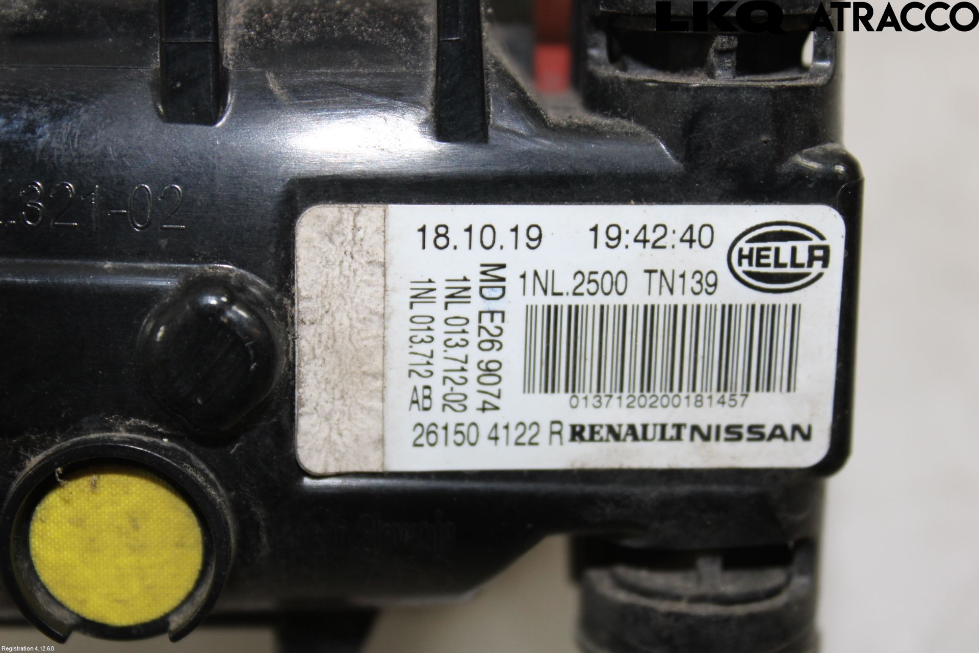 Renault ZOE/E-TECH 13- Dimljus-Varselljus Fram