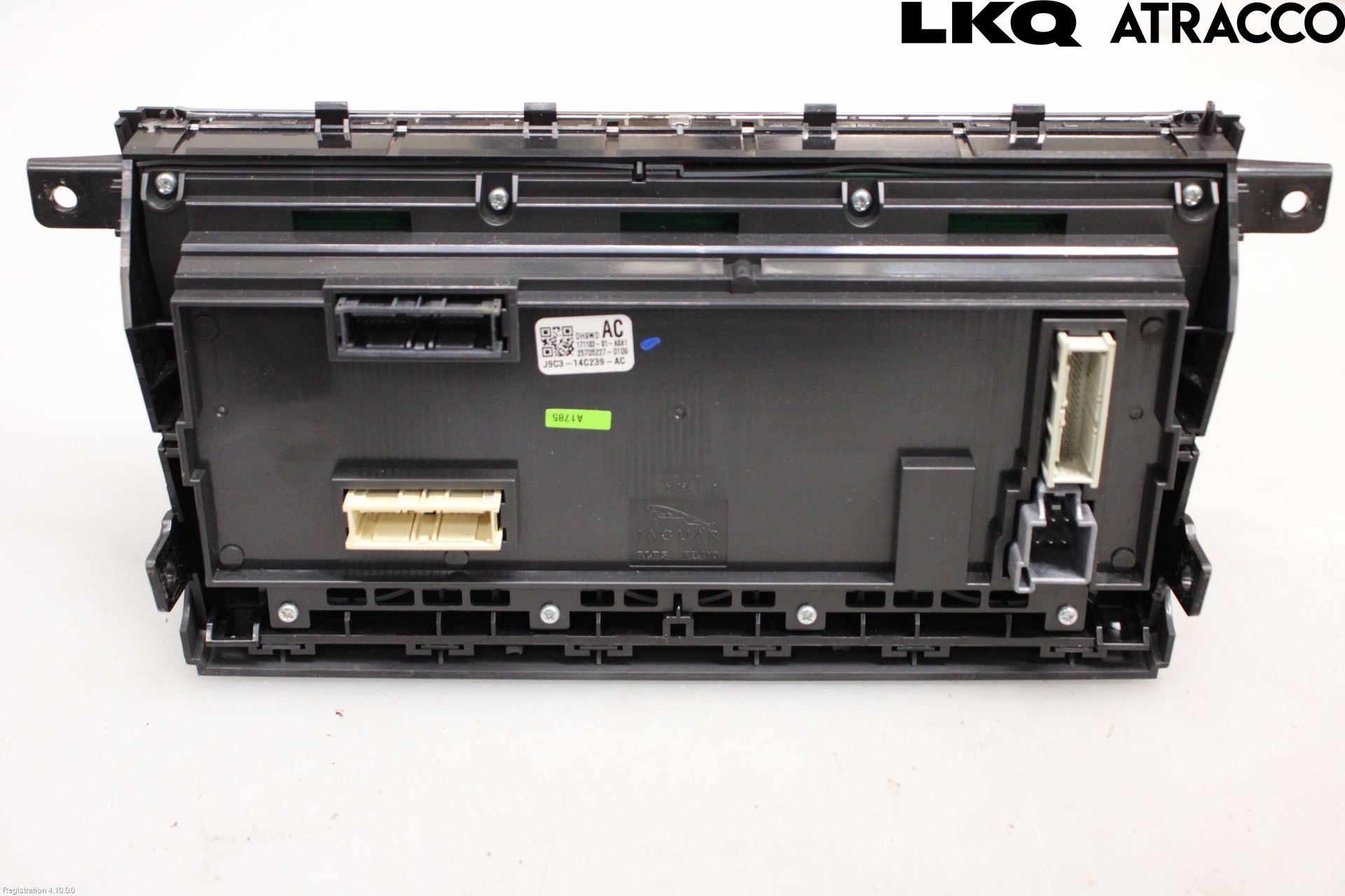 Jaguar E-PACE 17- Värmereglage