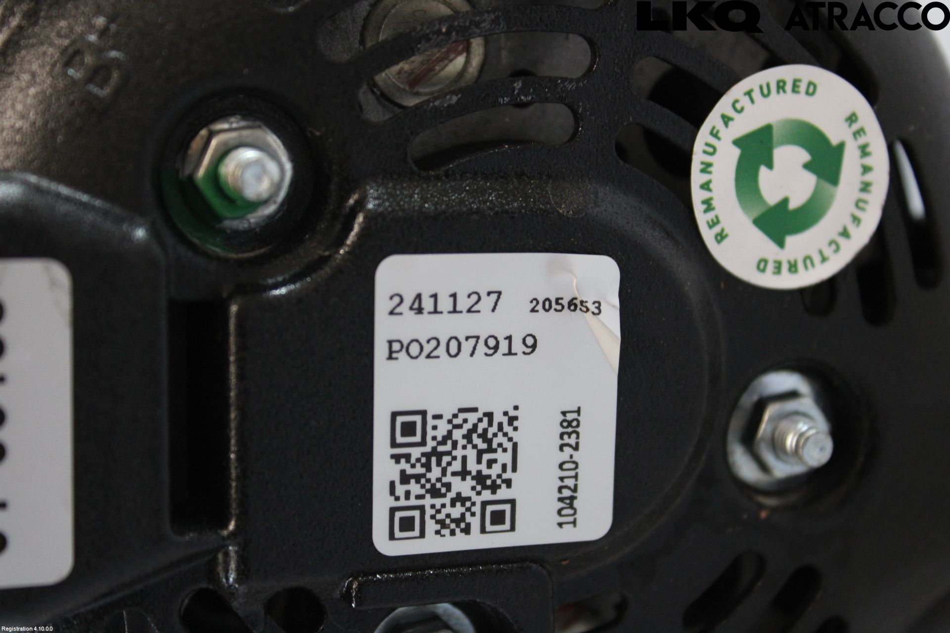 Toyota RAV 4 06-12 Generator