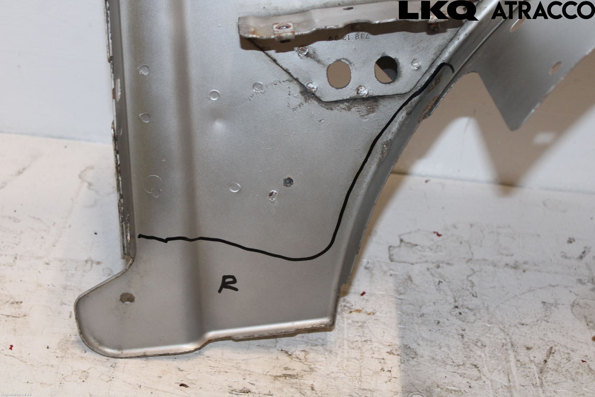 Chevrolet SILVERADO PICKUP Skärm Fram Höger