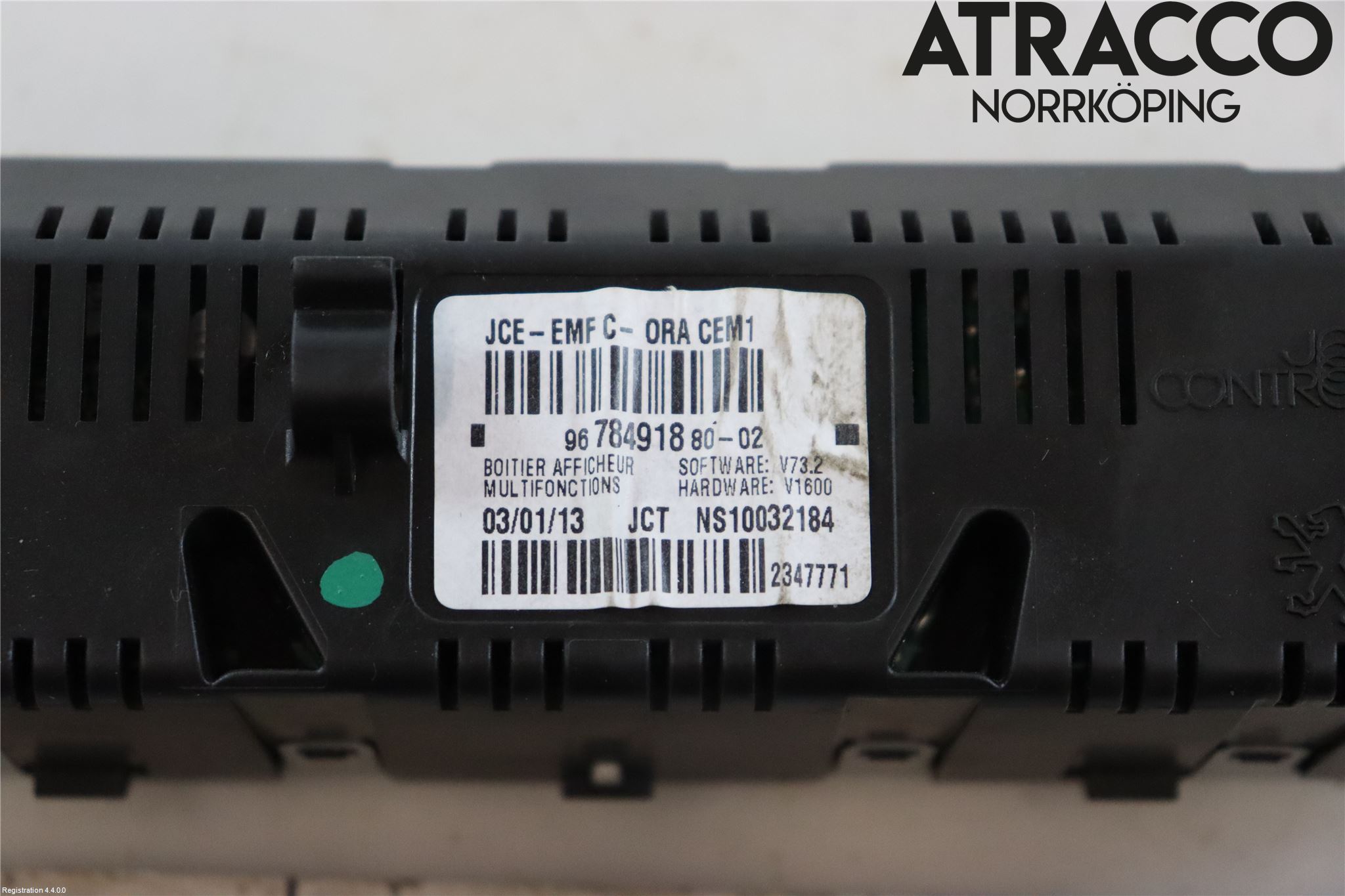 Citroen C5 08-17 Färddator