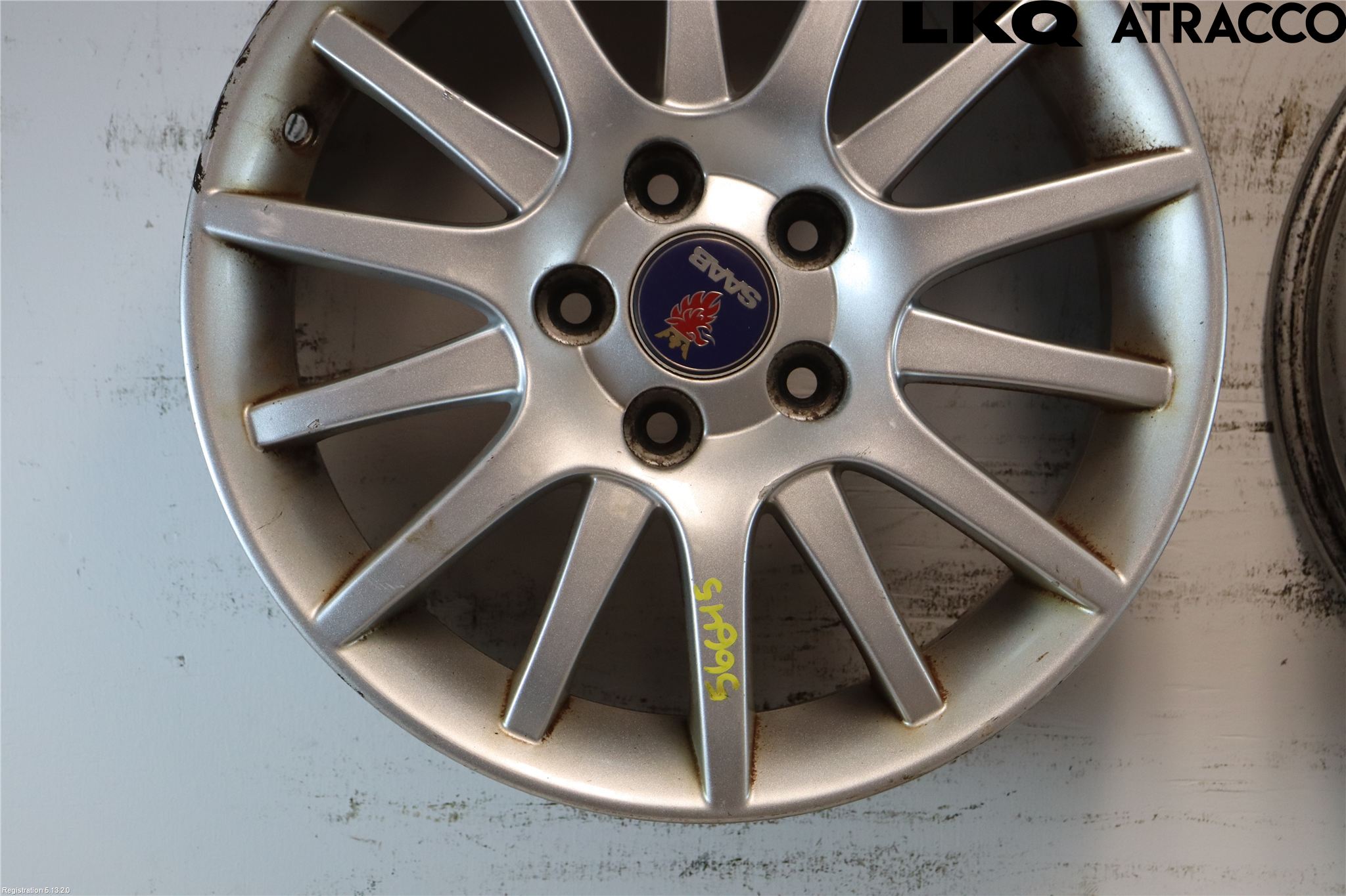 Saab 9-3 VER2/VER3 08-15 Fälgsats Aluminium