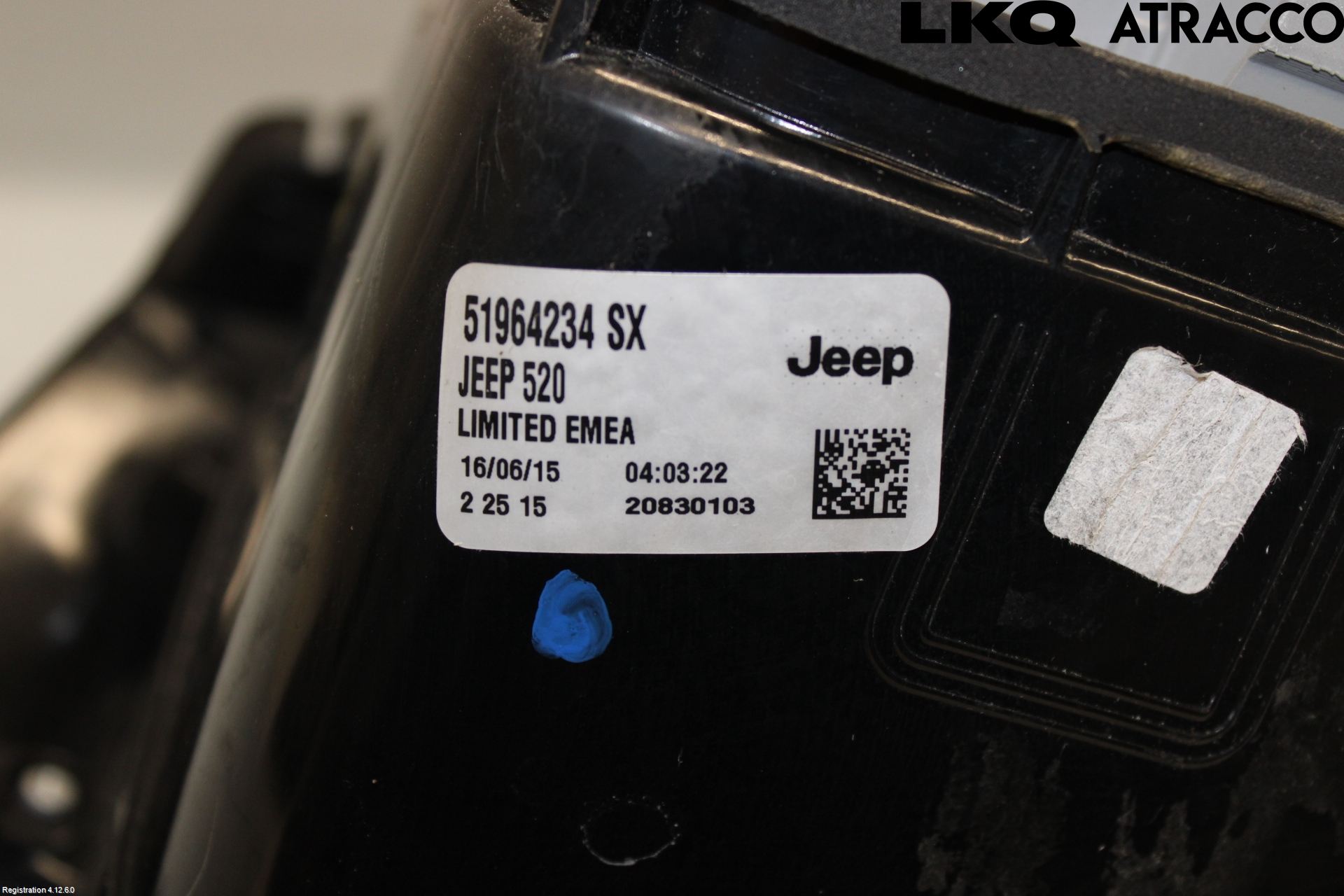 Jeep RENEGADE Bakljus Vänster