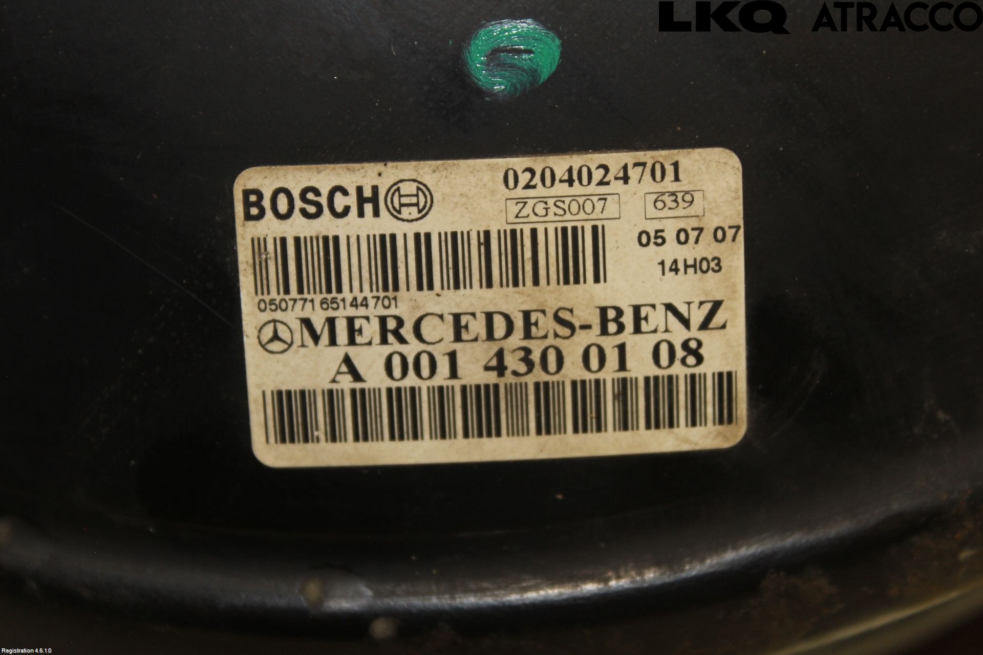 Mercedes-Benz MB VITO/VIANO (W639) 04-14 Bromsservo