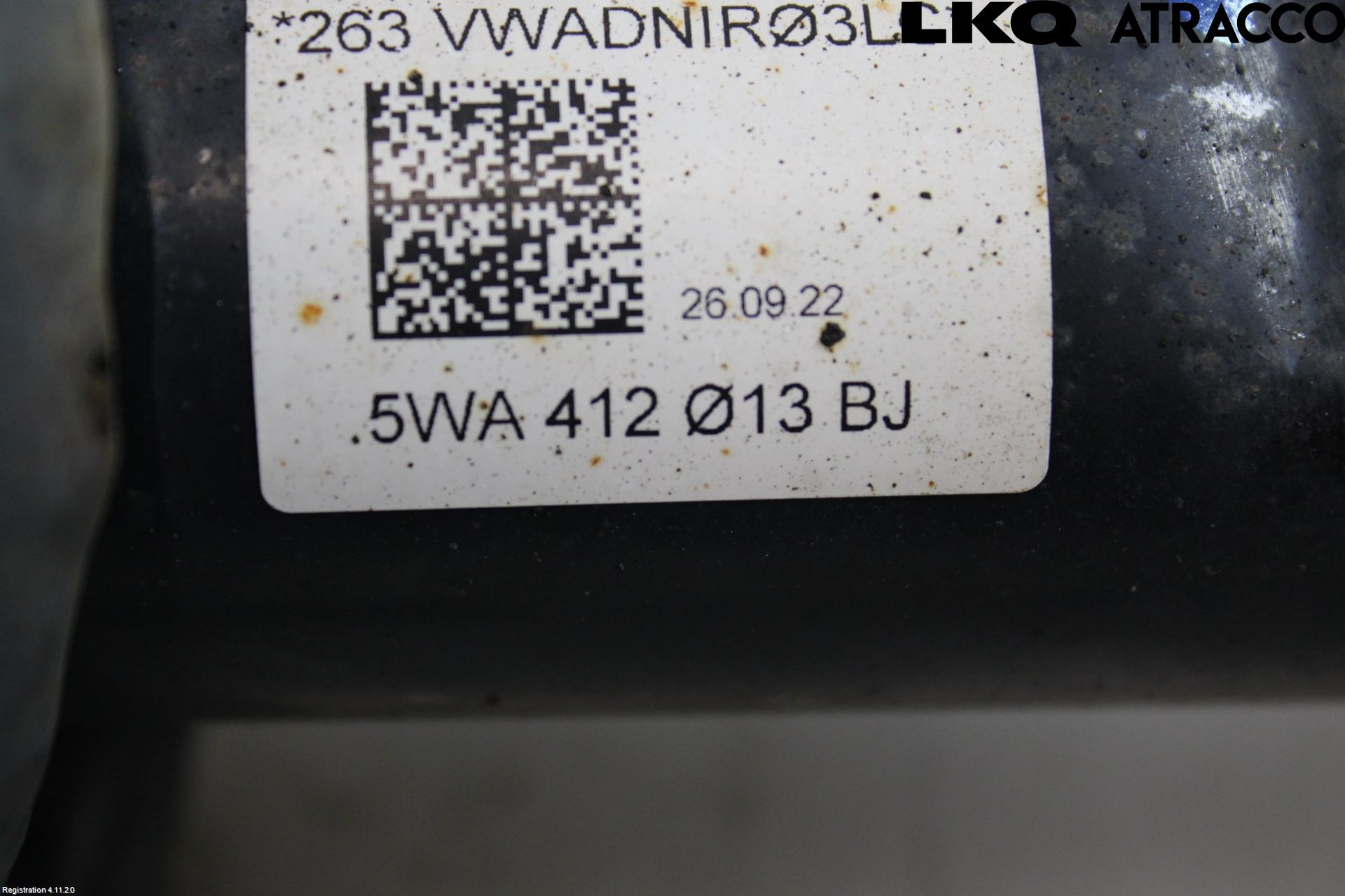 Volkswagen VW GOLF / E-GOLF VIII 20- Fjäderben Fram Vänster