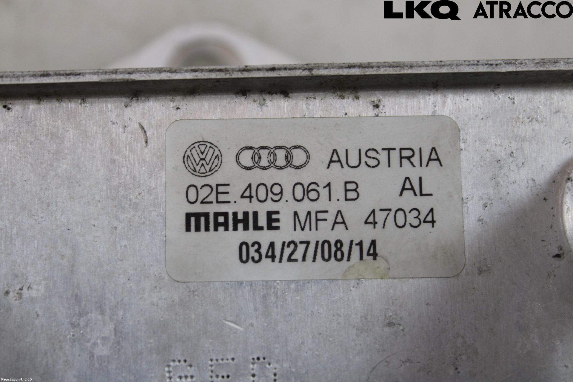 Volkswagen VW PASSAT 11-14 Oljekylare Automat