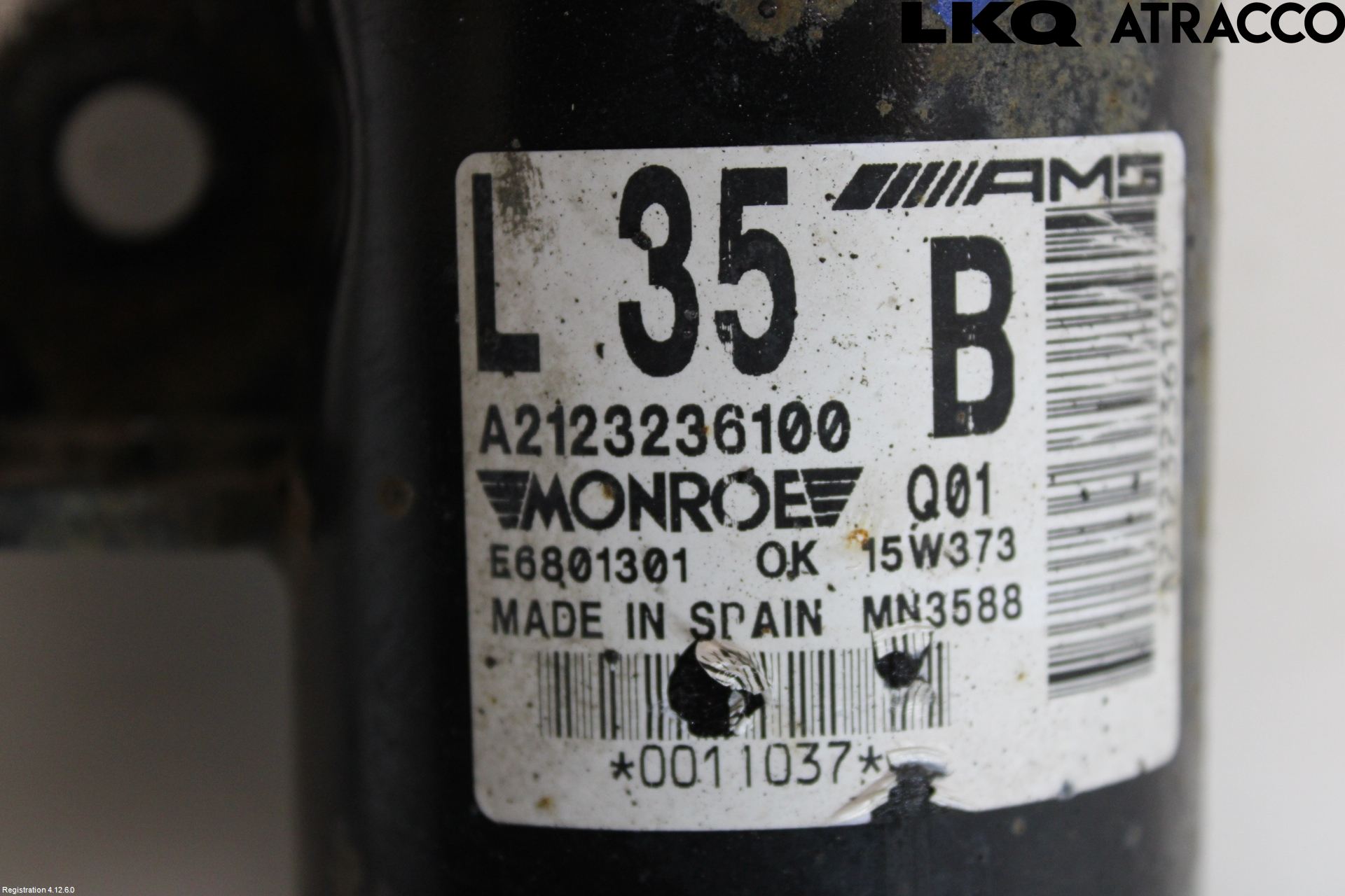 Mercedes-Benz MB E-KLASS (W212) 09-16 Fjäderben Fram Vänster