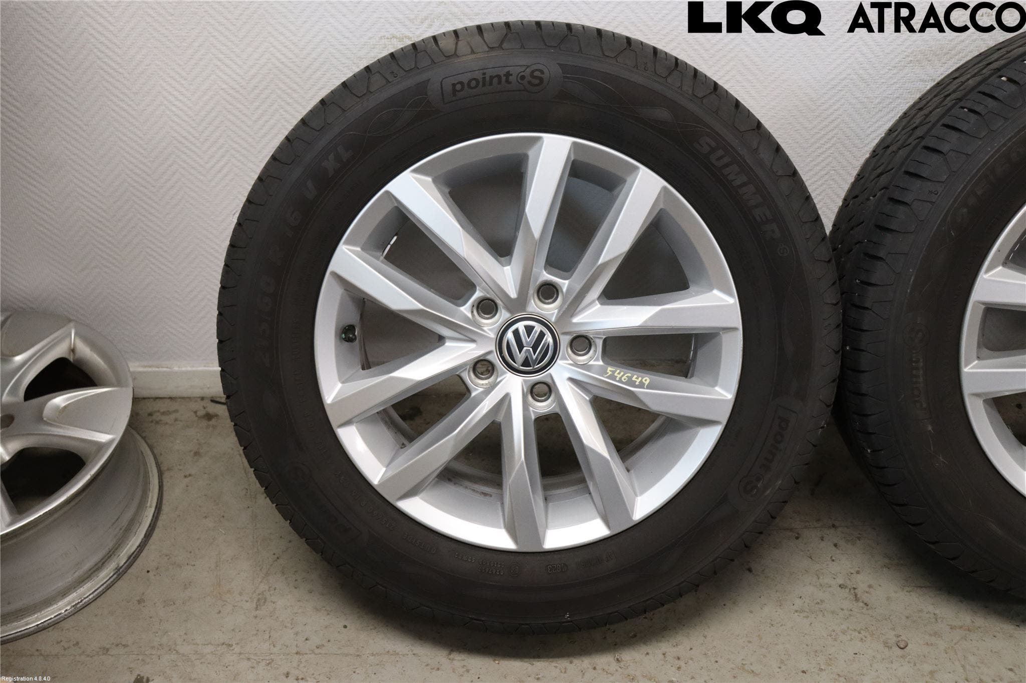 Volkswagen VW PASSAT 15-19 Sommardäck Alumfälg 4St