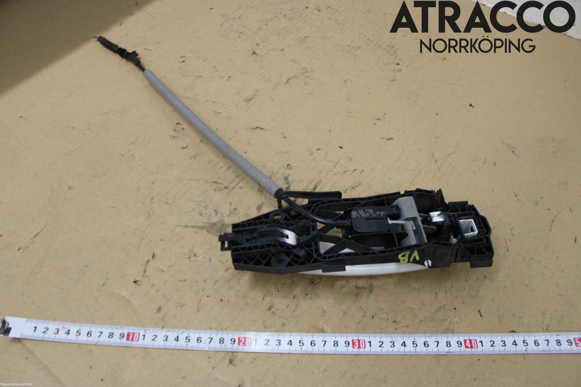 Audi A3/S3 8V 13-20 Dörrhandtag Yttre Vä