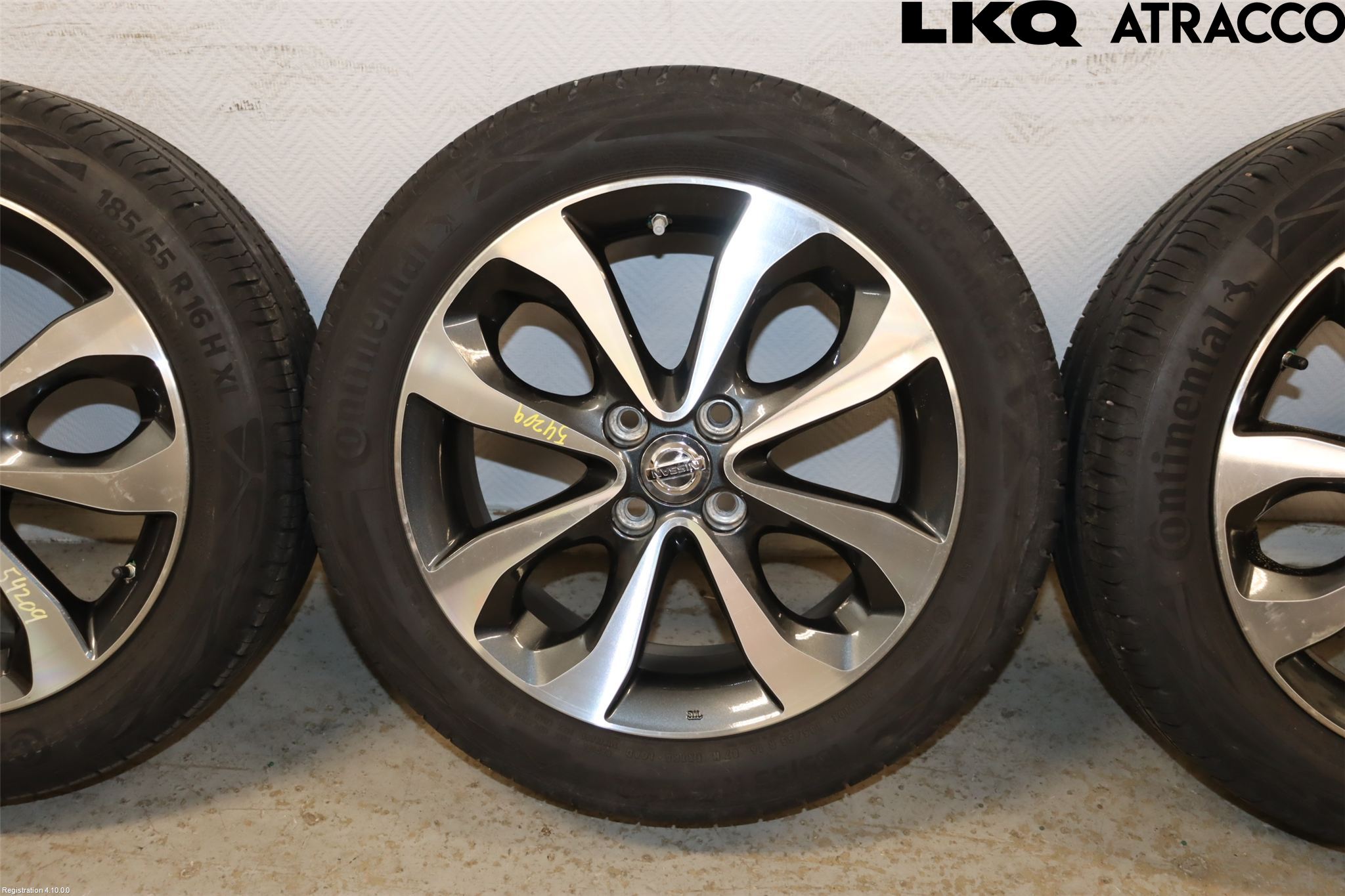 Nissan MICRA 11-16 Sommardäck Alumfälg 4St