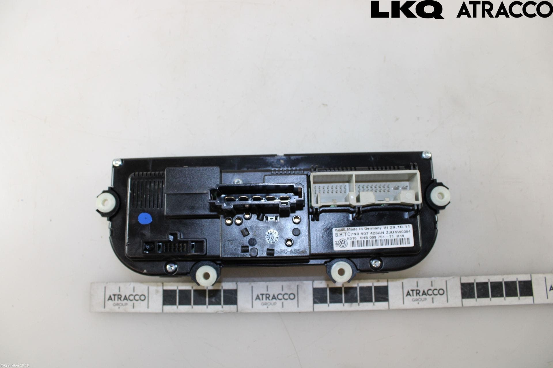 Volkswagen VW GOLF VI 09-13 Värmereglage