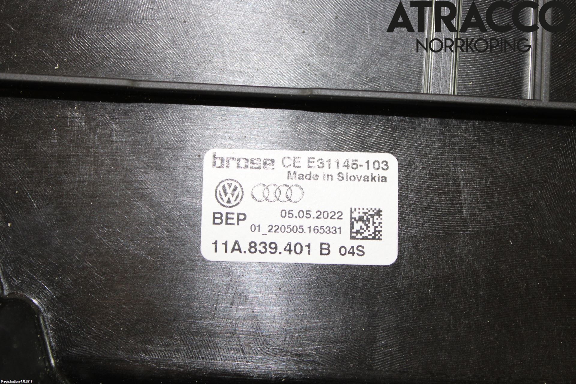 Volkswagen VW ID.5 22- Fönsterhiss El Kompl
