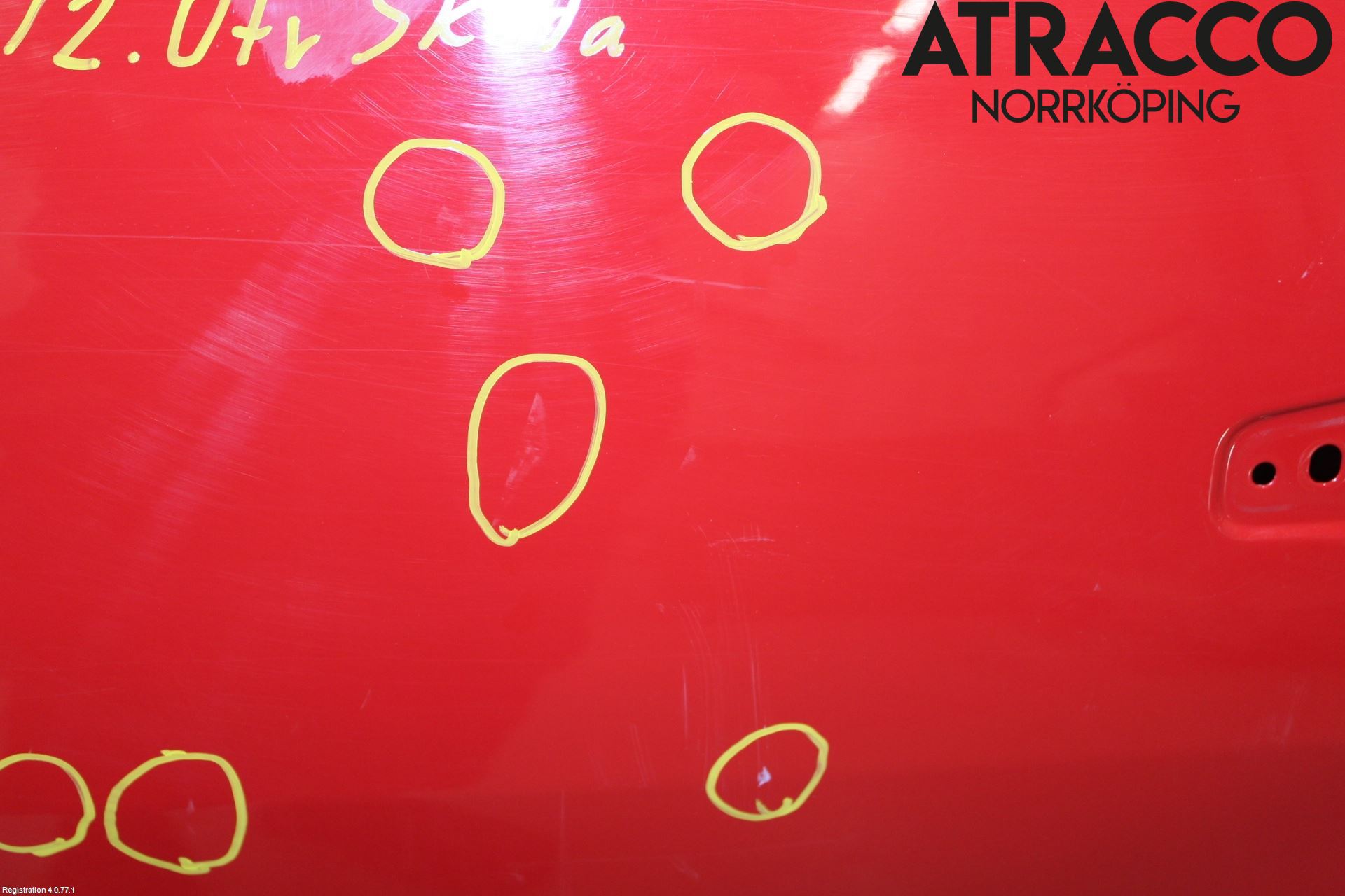 Dacia SANDERO 09-13 Dörr Bak Vänster