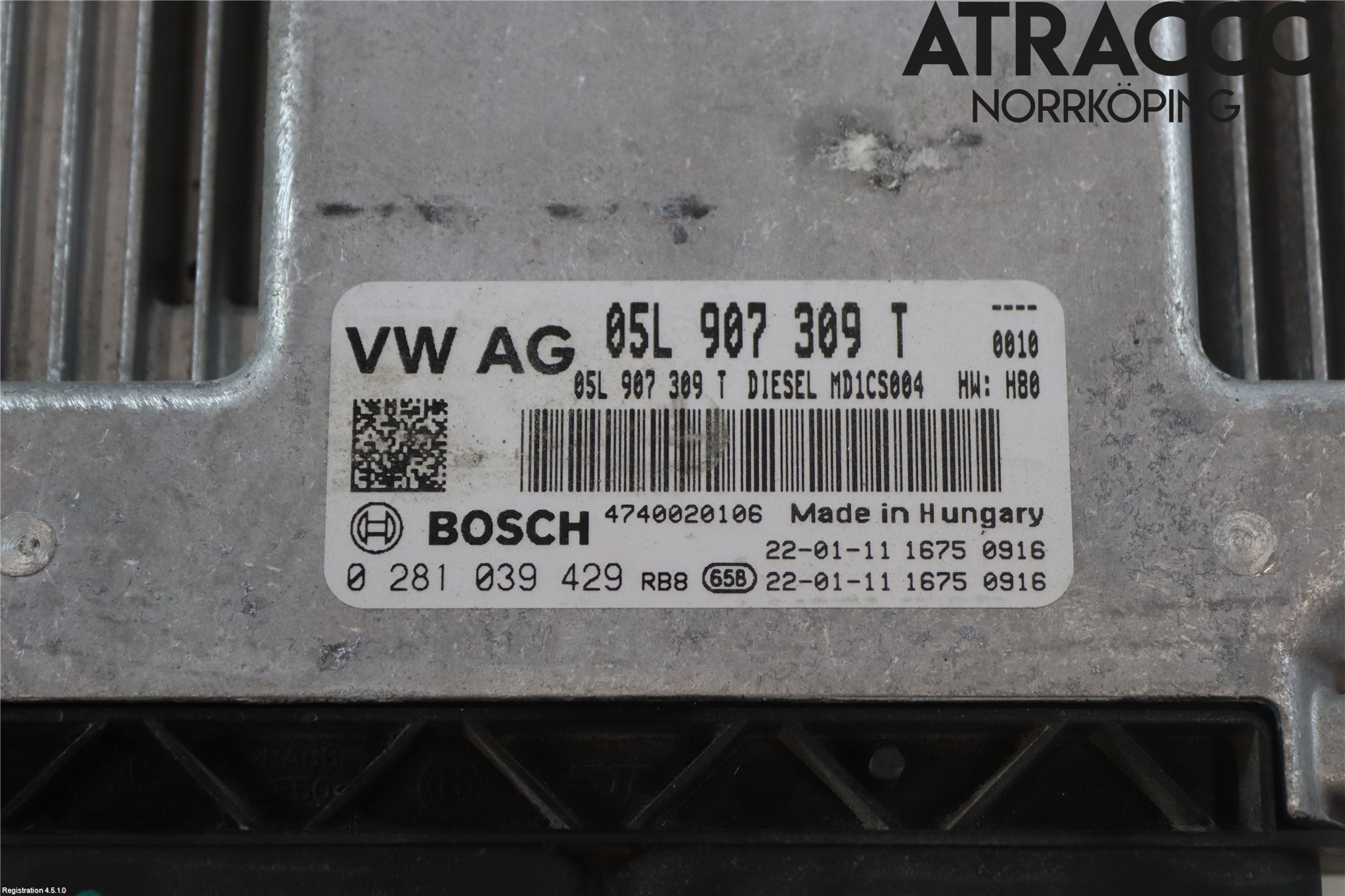 Volkswagen VW TIGUAN 16-24 Styrenhet Inspump Diesel