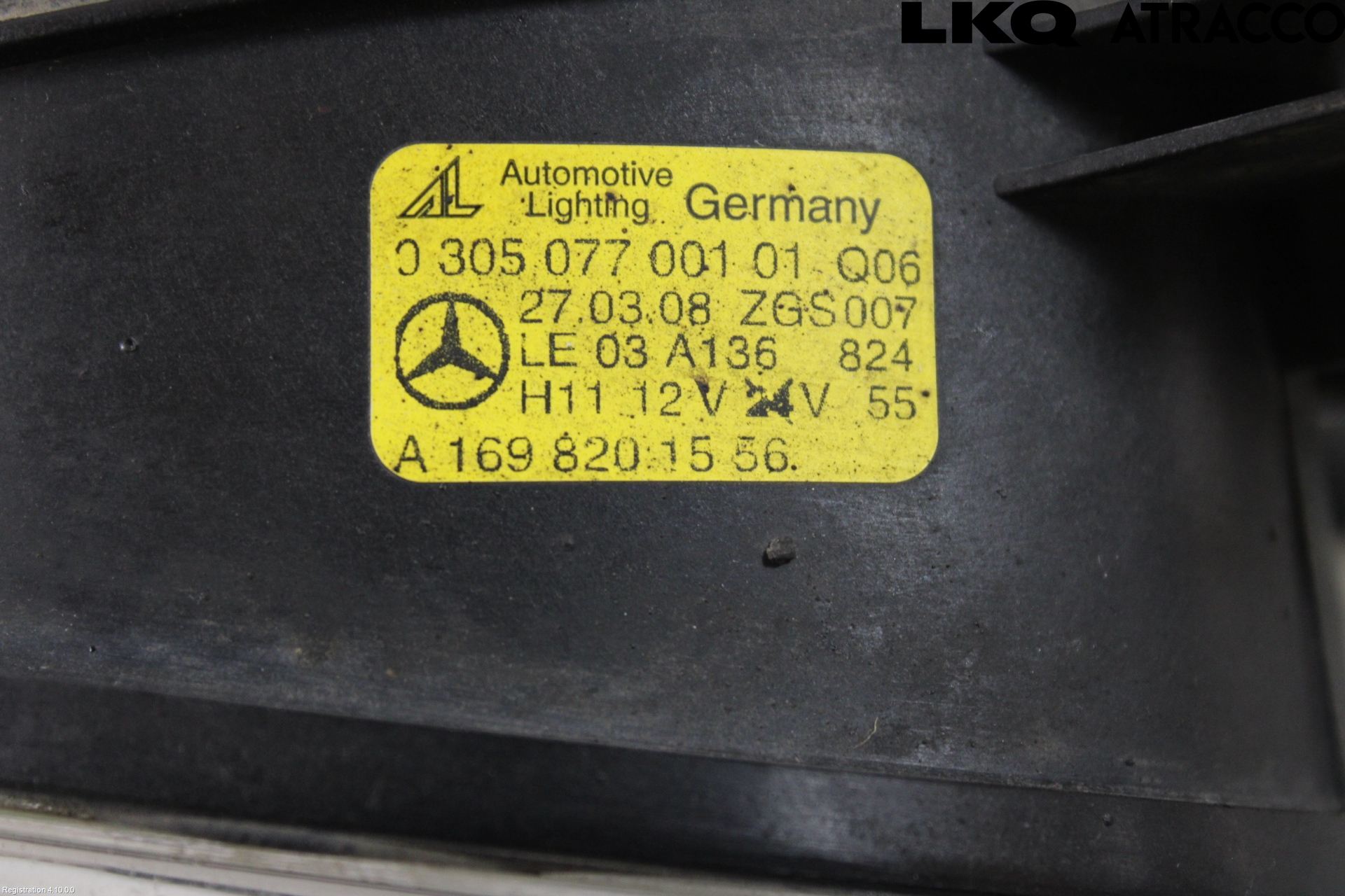 Mercedes-Benz MB E-KLASS (W211) 02-09 Dimljus-Varselljus Fram