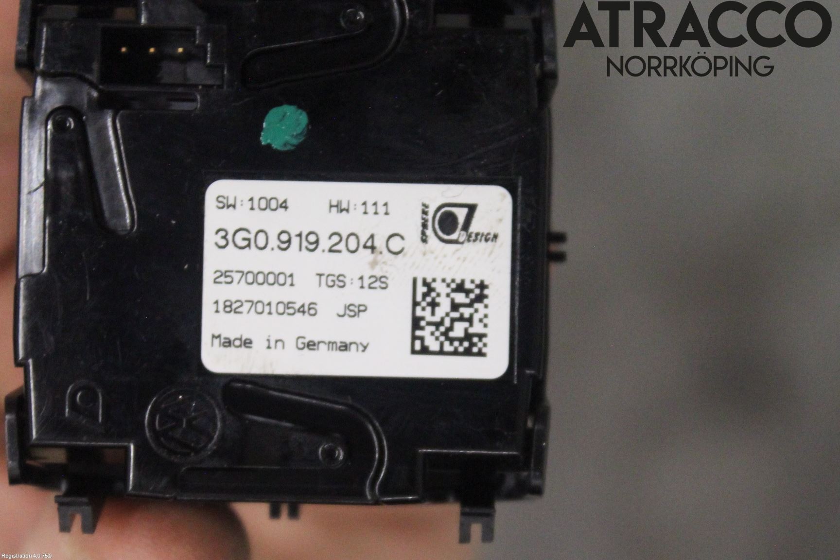 Volkswagen VW PASSAT 15-19 Instrument Klocka