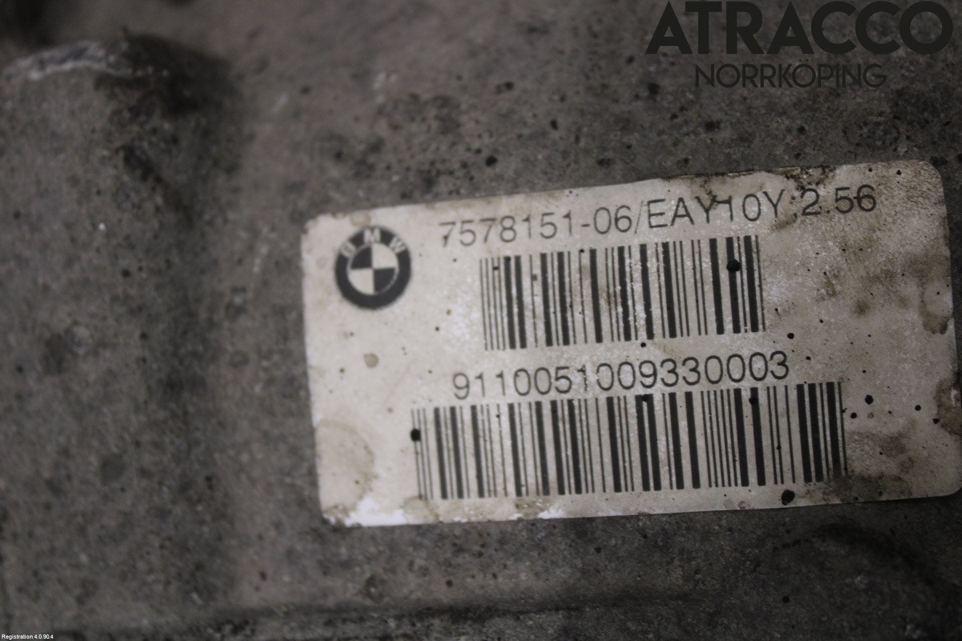 BMW 5 F10/F11/F18 09-17 Bakväxel-Diff