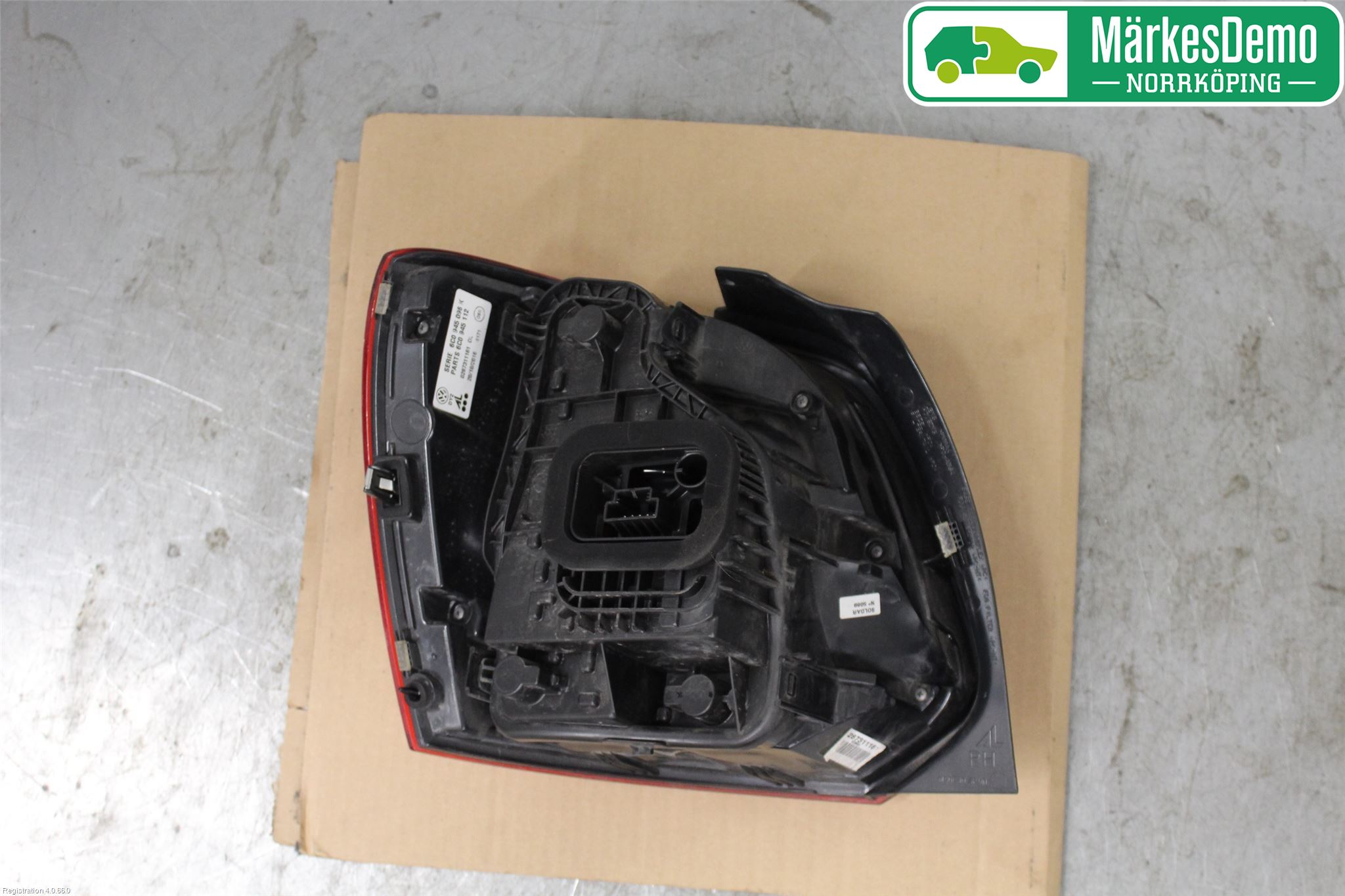 Volkswagen VW POLO 10-17 Bakljus Höger