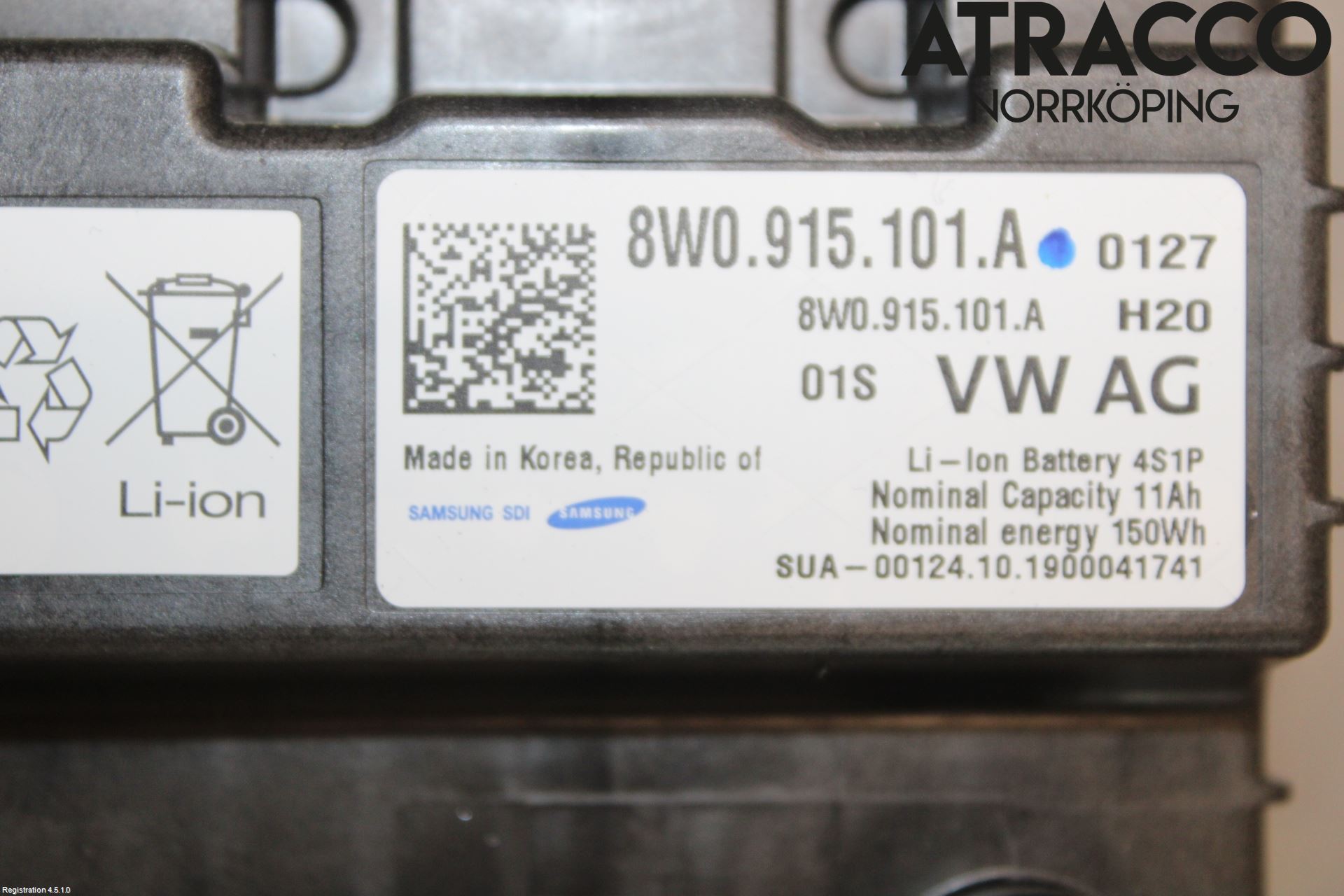 Audi A5 17- Batteri Högspänning