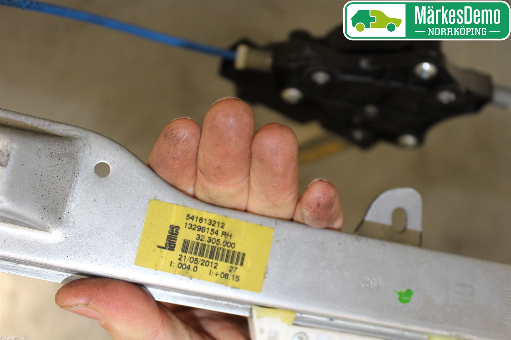 Opel CORSA D 07-14 Fönsterhiss El Kompl