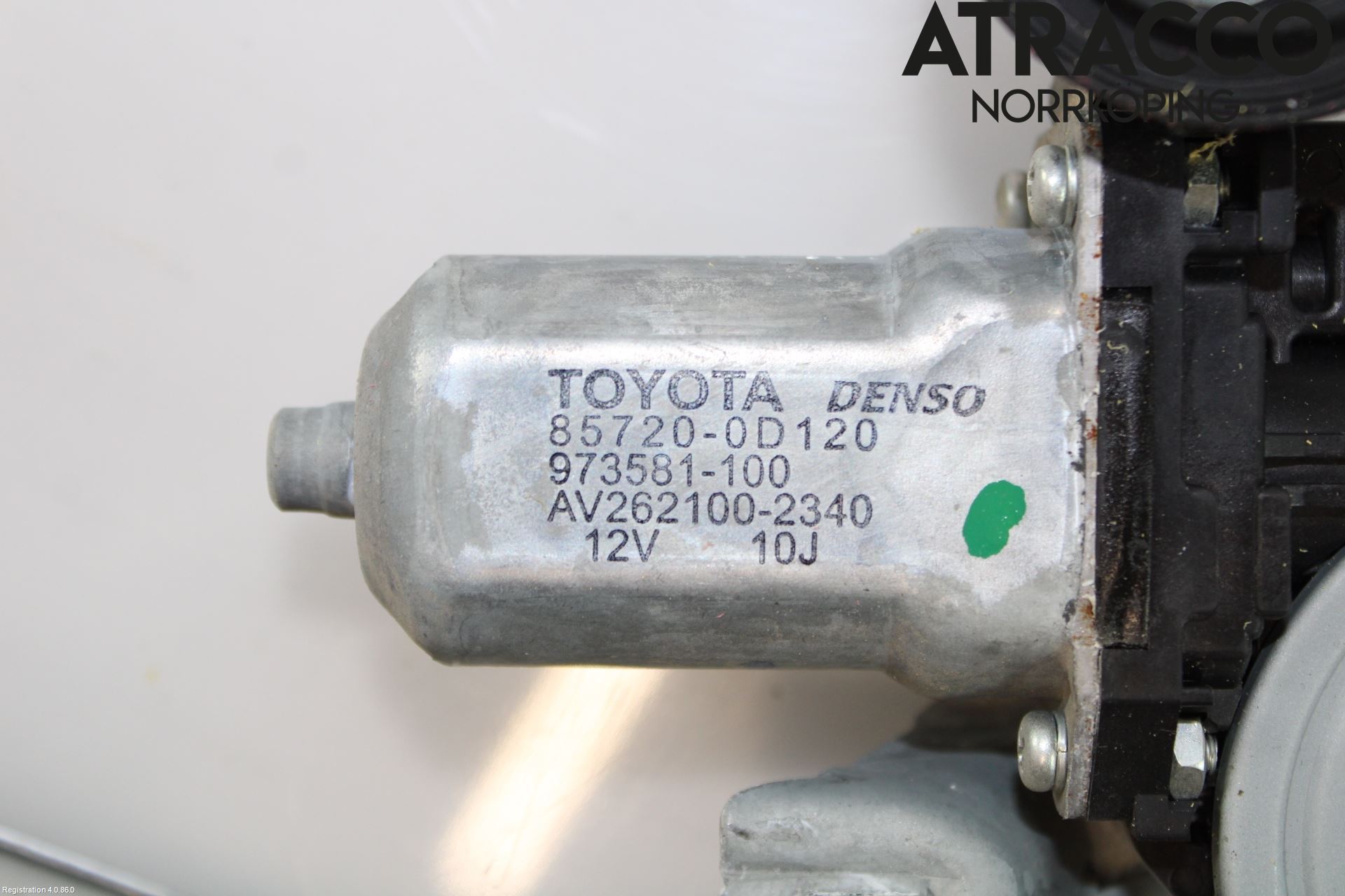 Toyota AURIS 07-09 Fönsterhiss El Kompl