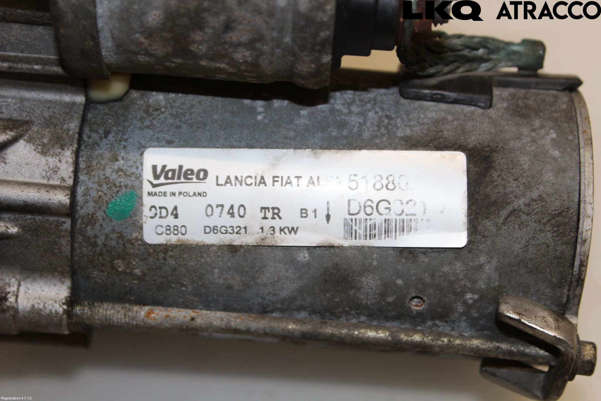 Opel COMBO D 12-18 Startmotor Diesel