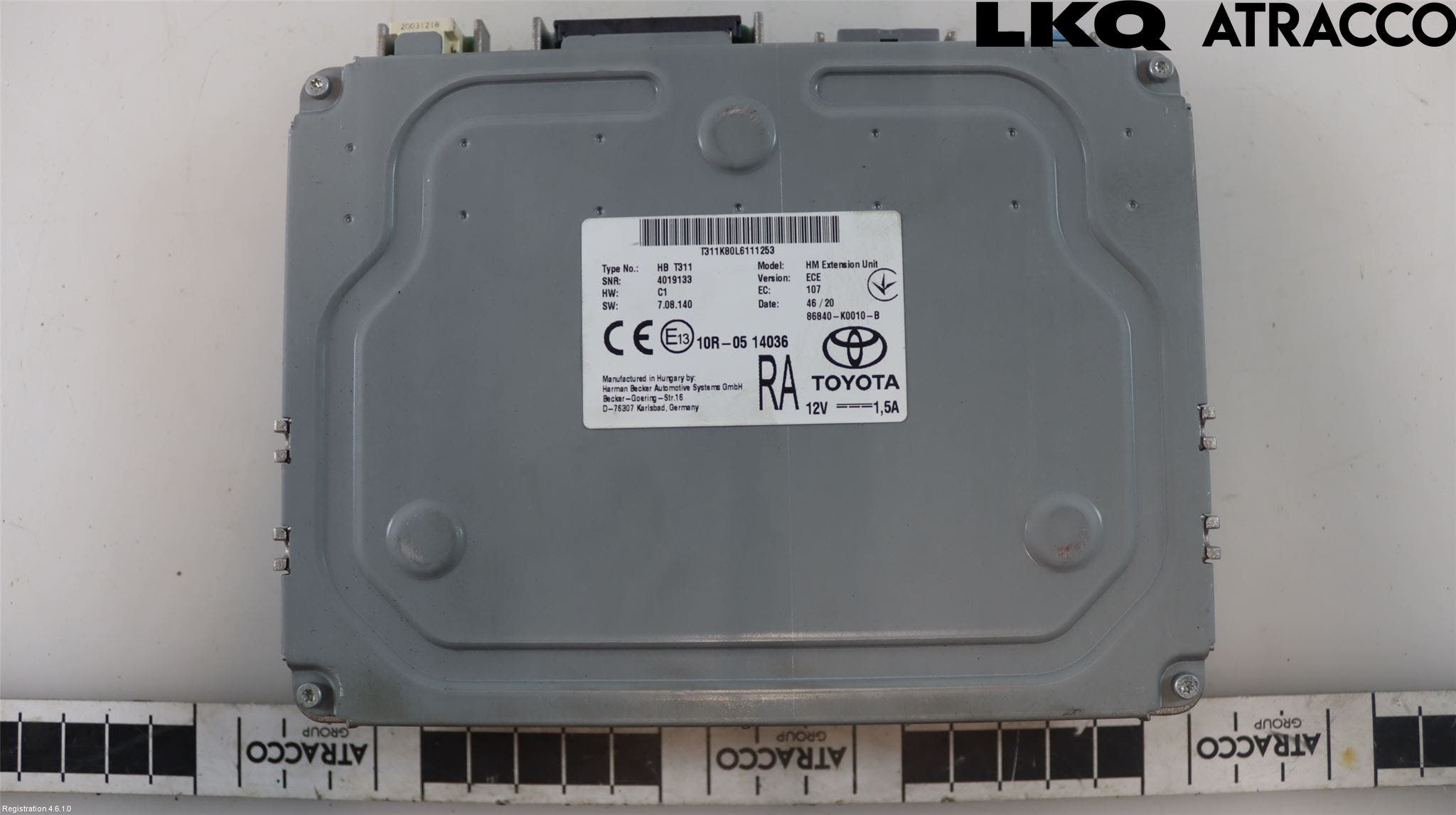 Toyota CAMRY 19-24 Radio Övrigt