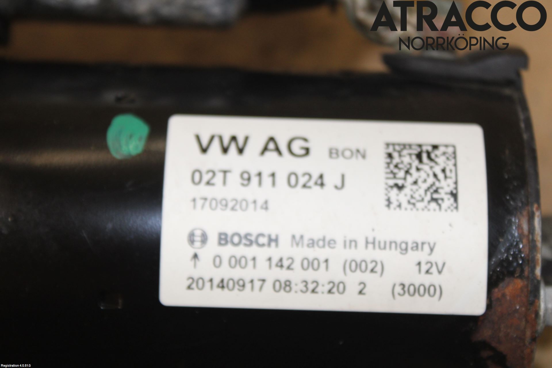 Skoda FABIA 07-14 Startmotor