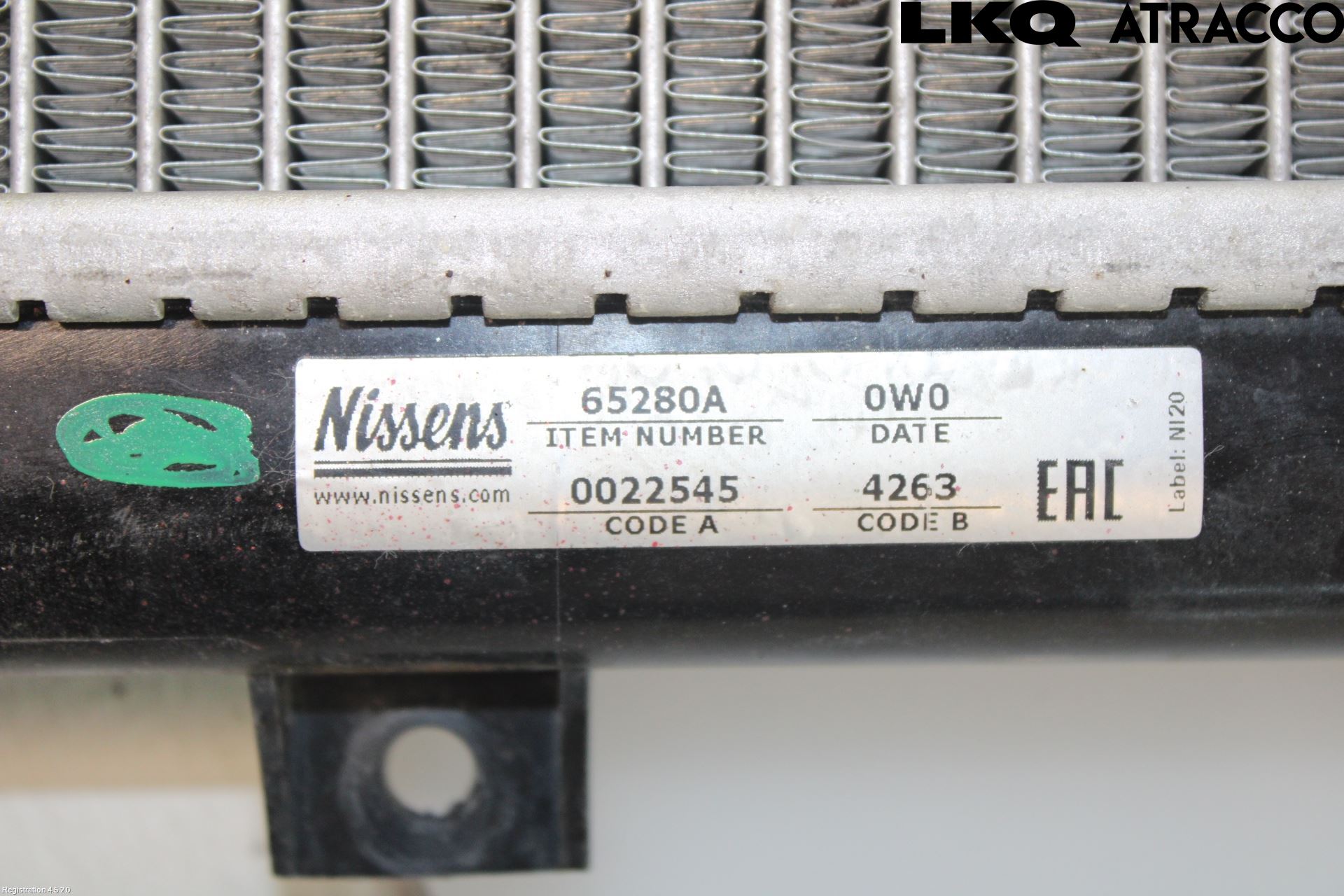 Volkswagen VW SCIROCCO 09-17 Kylare Man