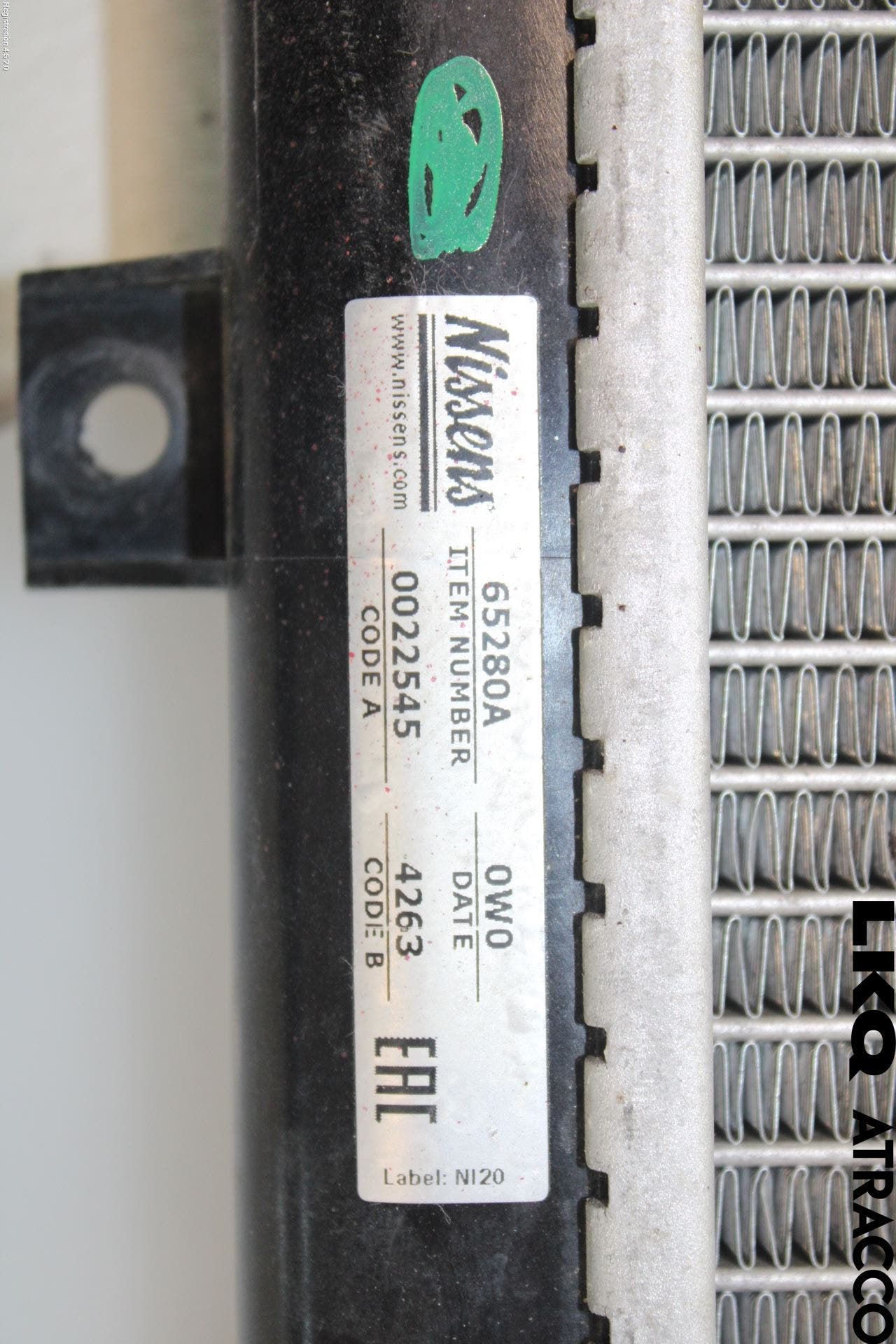 Volkswagen VW SCIROCCO 09-17 Kylare Man