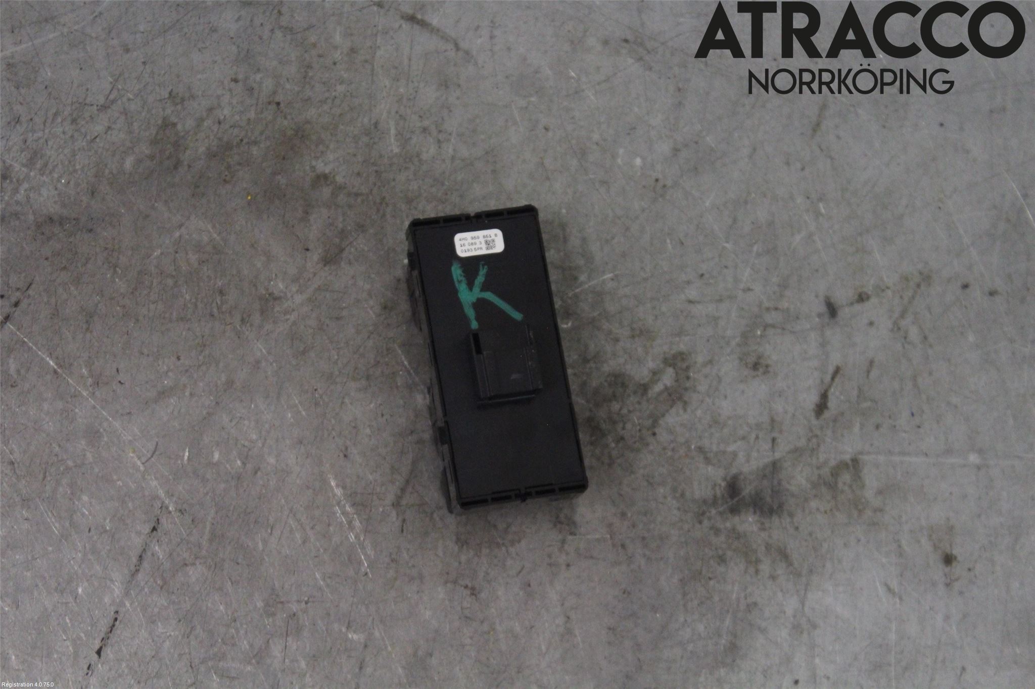 Audi A4/S4 B9 16-19 Strömställare Elhiss