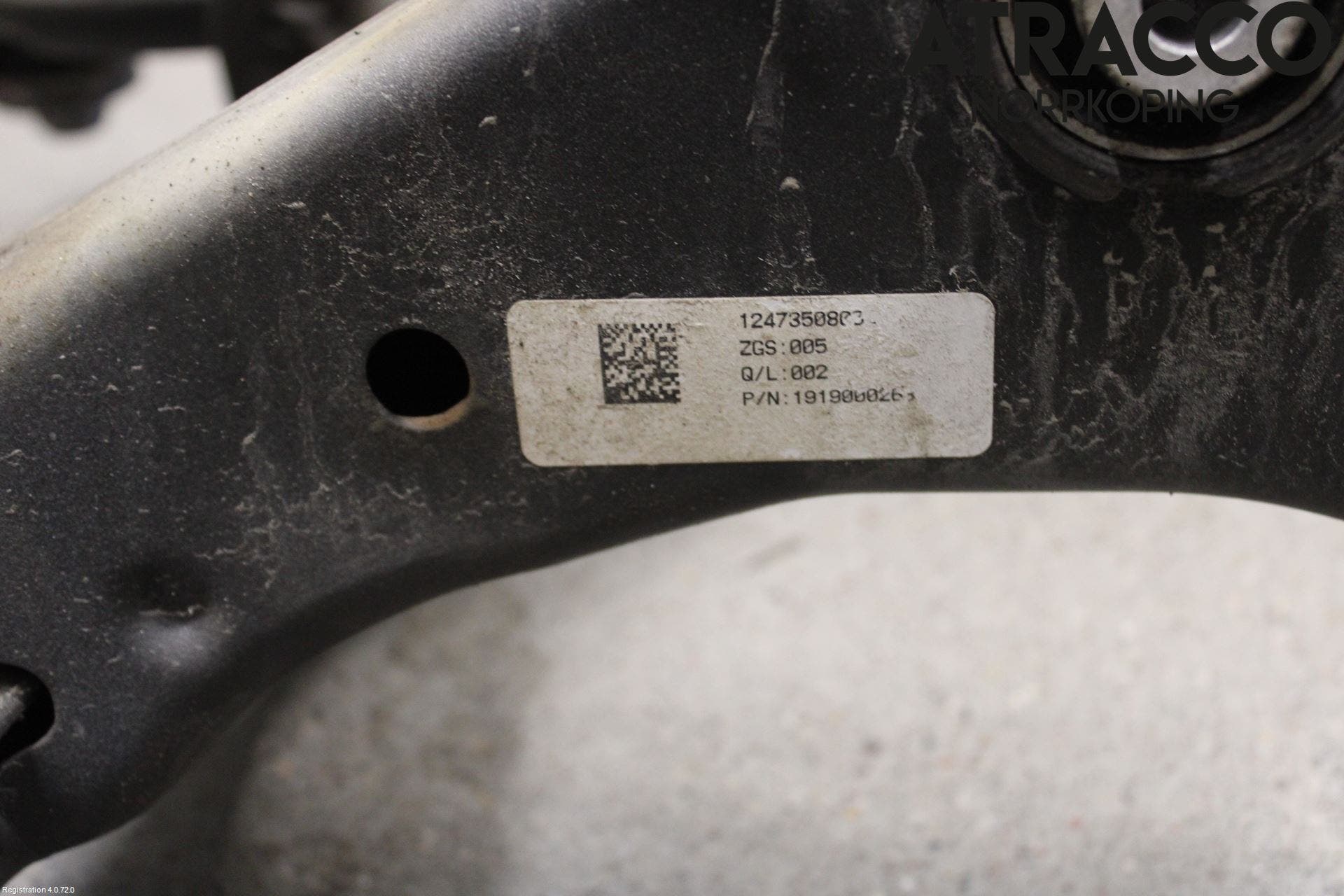 Mercedes-Benz MB GLB-KLASS (X247) 19- Bakaxelbalk