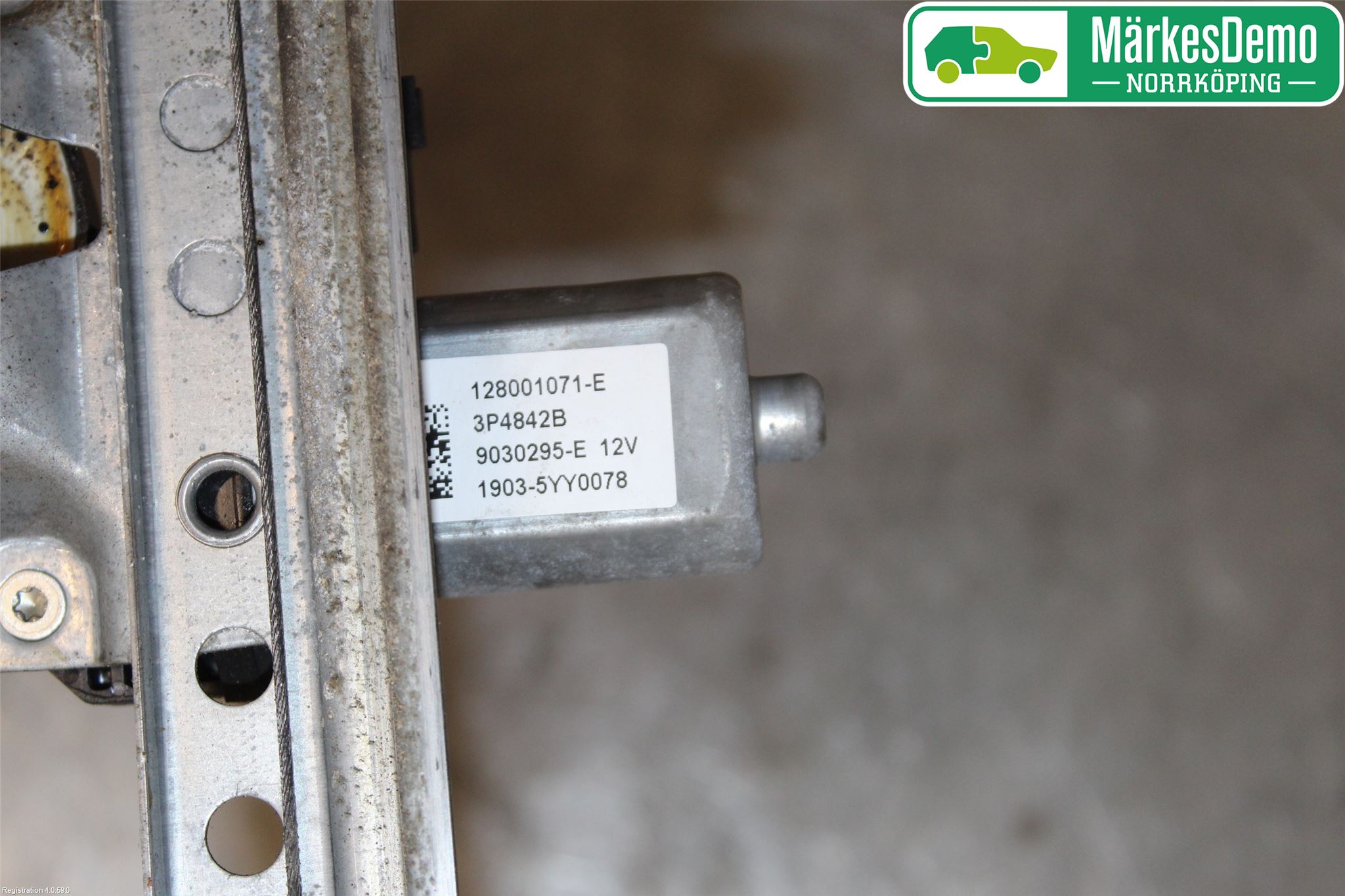 Dacia DOKKER 13- Fönsterhiss El Kompl