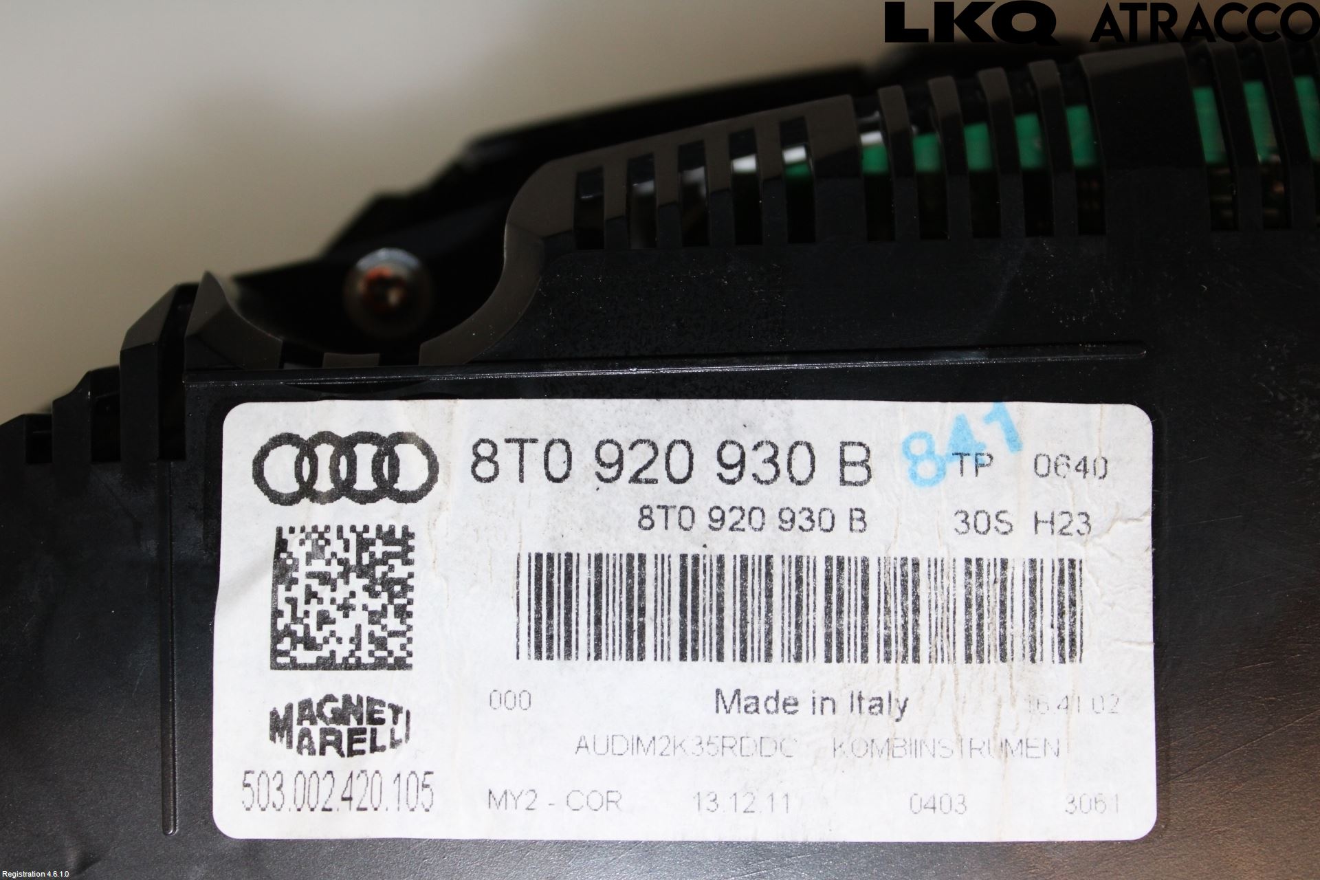 Audi A5 07-16 Instrument Komb