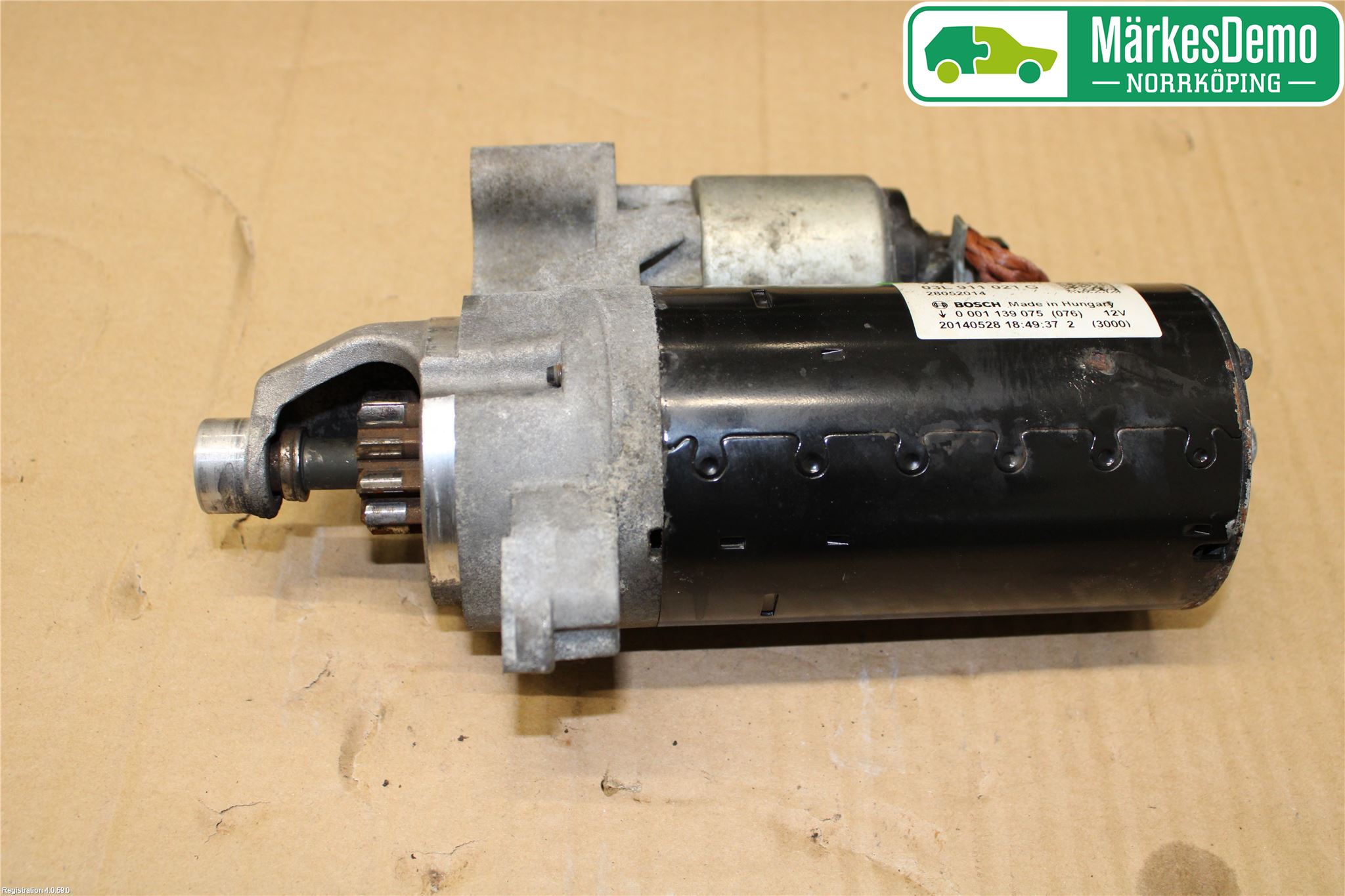 Audi A4 12-15 Startmotor Diesel