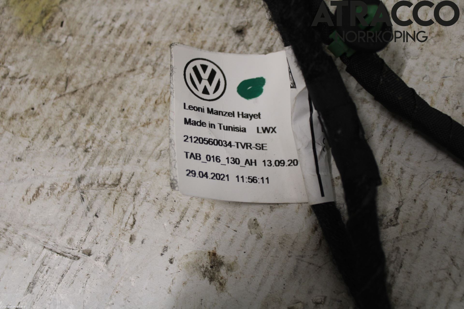Volkswagen VW ID.3 21- Kabelhärva