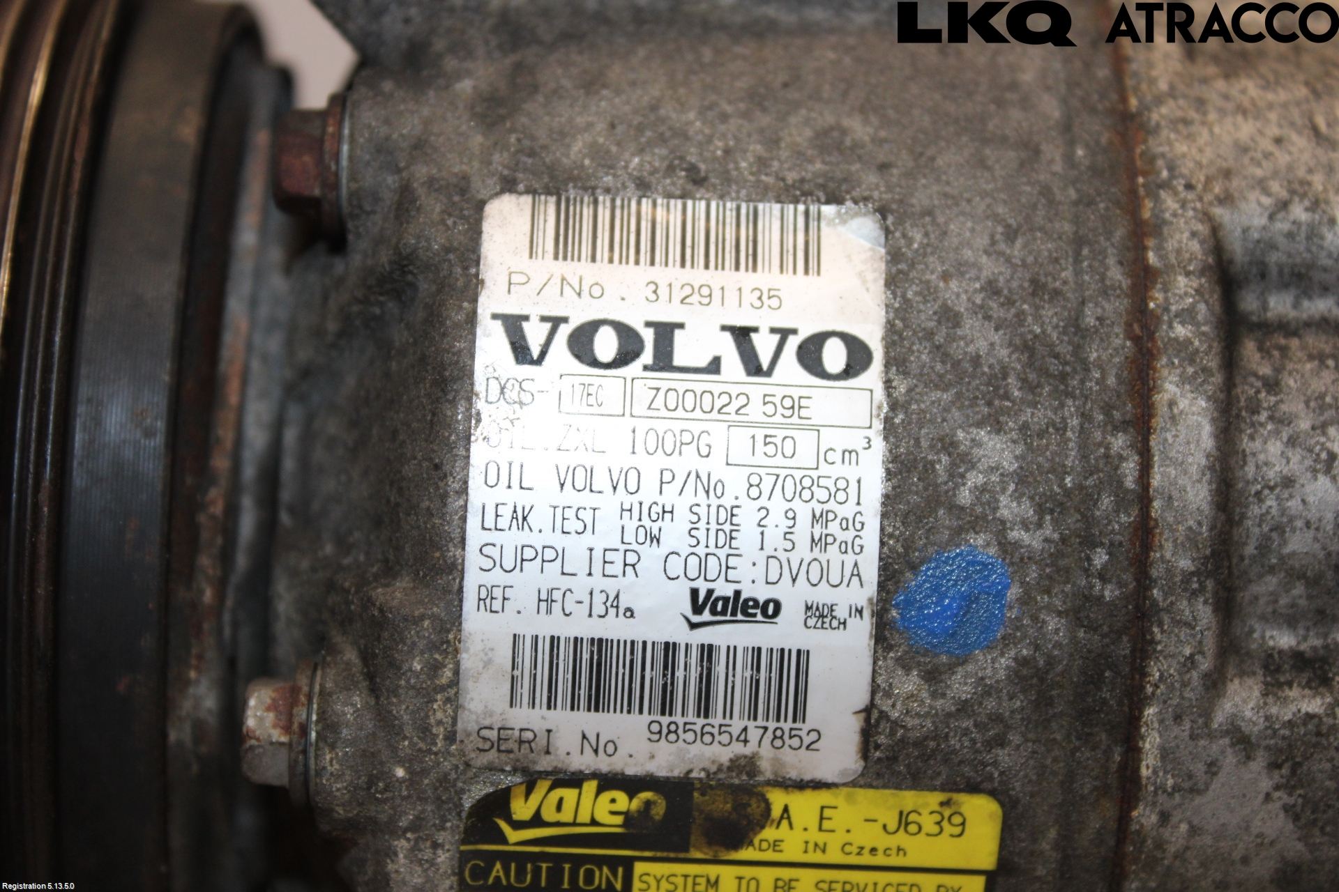 Volvo S80 07-13 Ac Kompressor