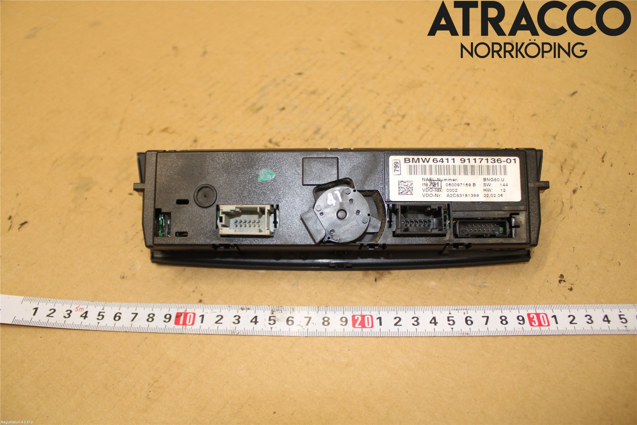 BMW 1 E87/81 5D/3D 03-11 Värmereglage