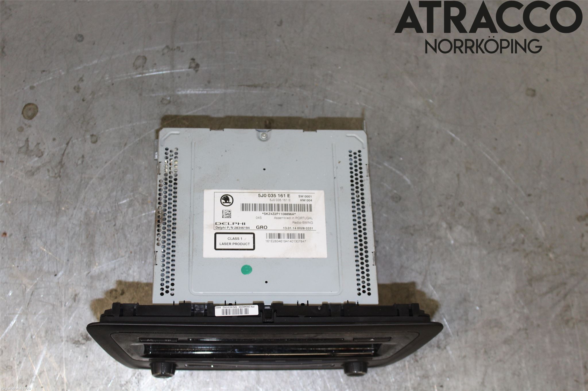 Skoda RAPID Cd Radio - Multimediapanel