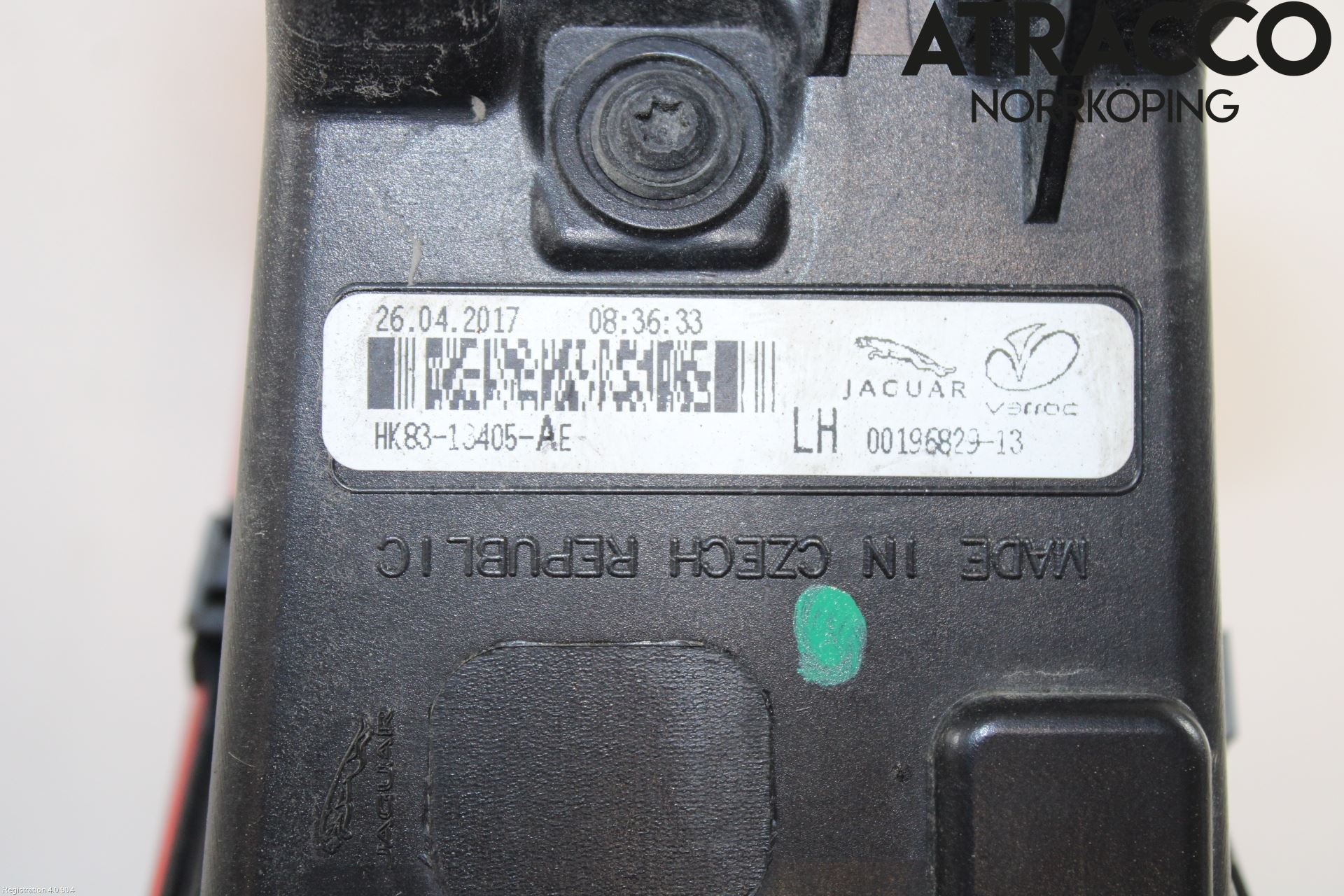 Jaguar F-PACE Bakljus Vänster