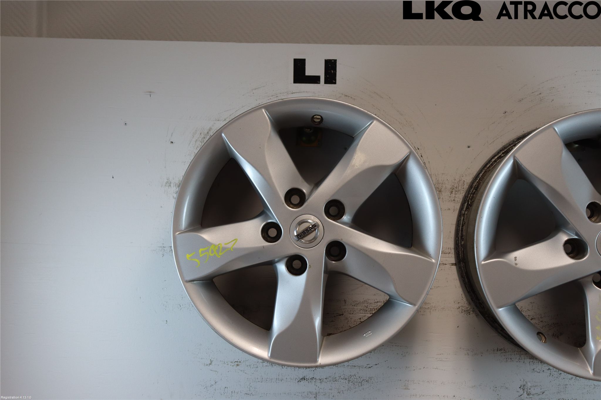 Nissan QASHQAI   07-10 Fälgsats Aluminium