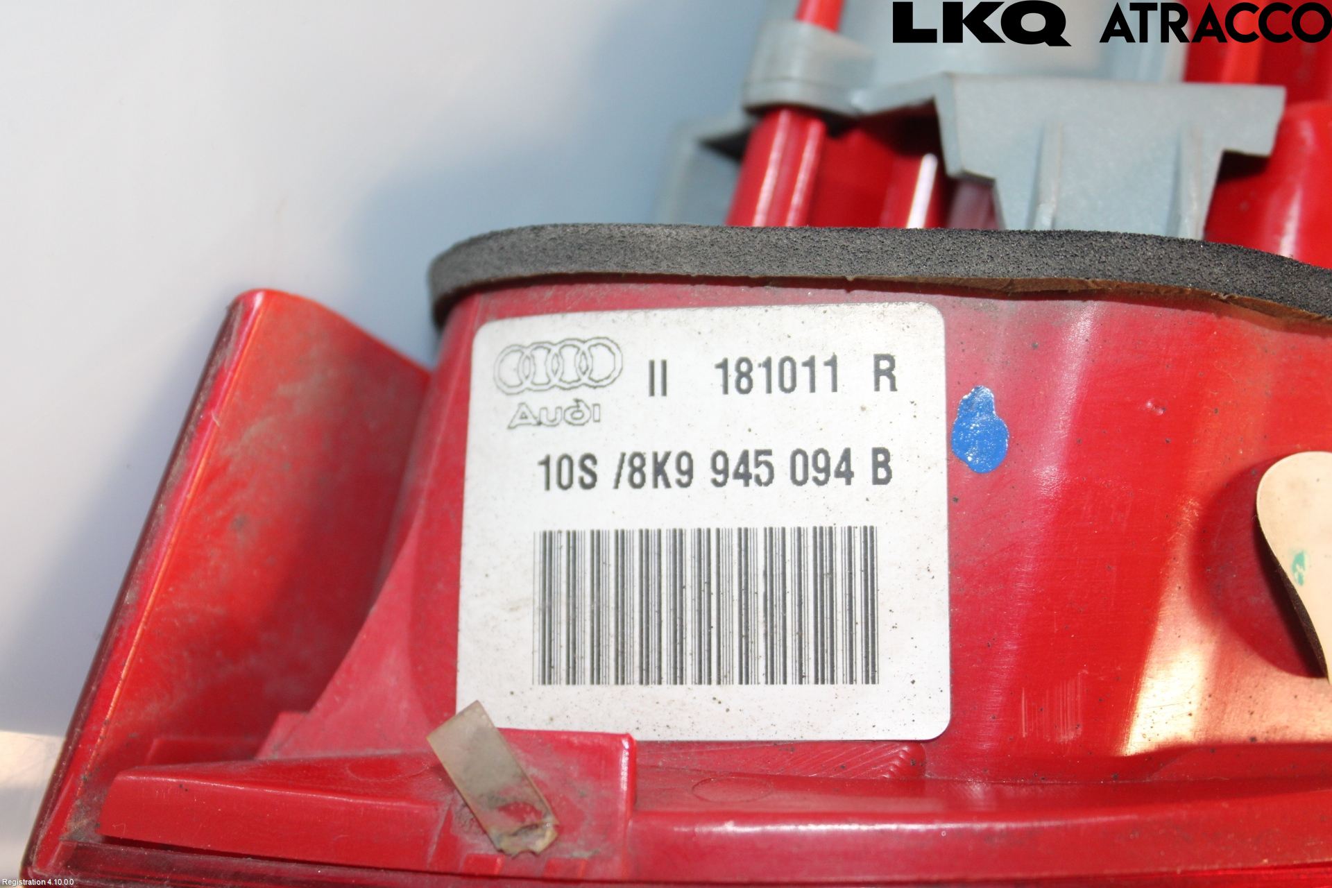 Audi A4 ALLROAD 09-16 Bakljus Lucka Hö