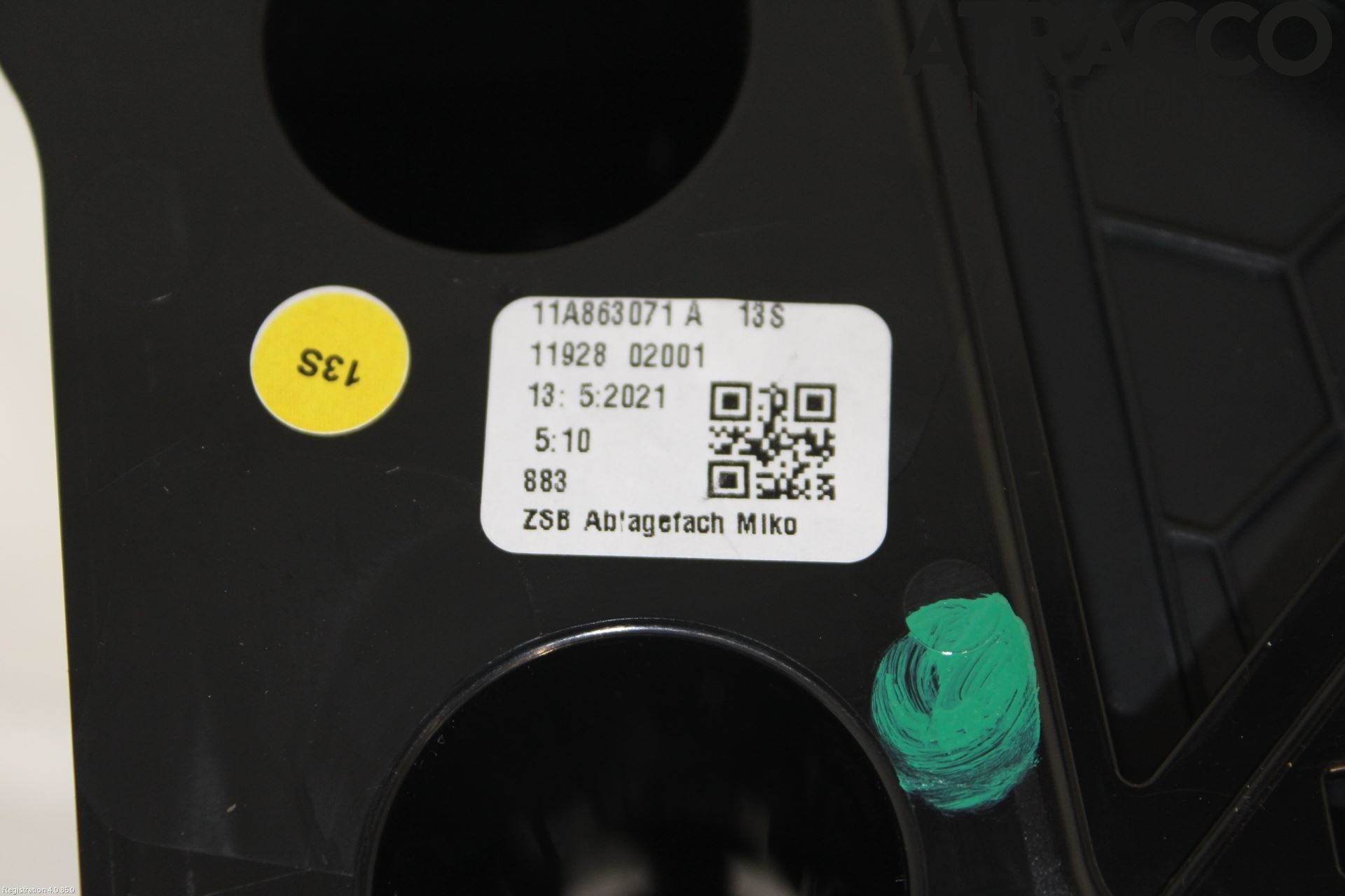 Volkswagen VW ID.4 21- Instrumentkonsoll Mitt