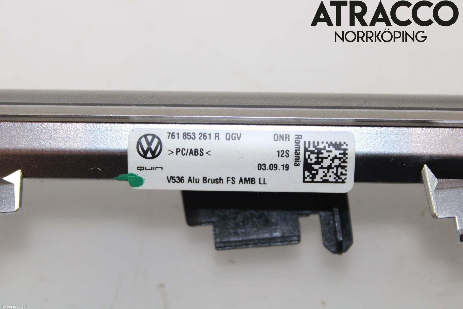 Volkswagen VW TOUAREG CR 18- Instrumentbräda Inlägg-Dekorlist